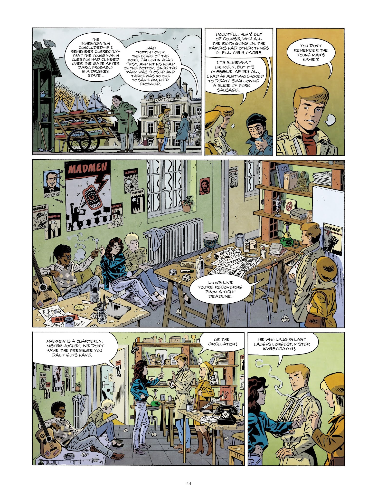 Read online The Mighty Return of Ric Hochet comic -  Issue #2 - 34