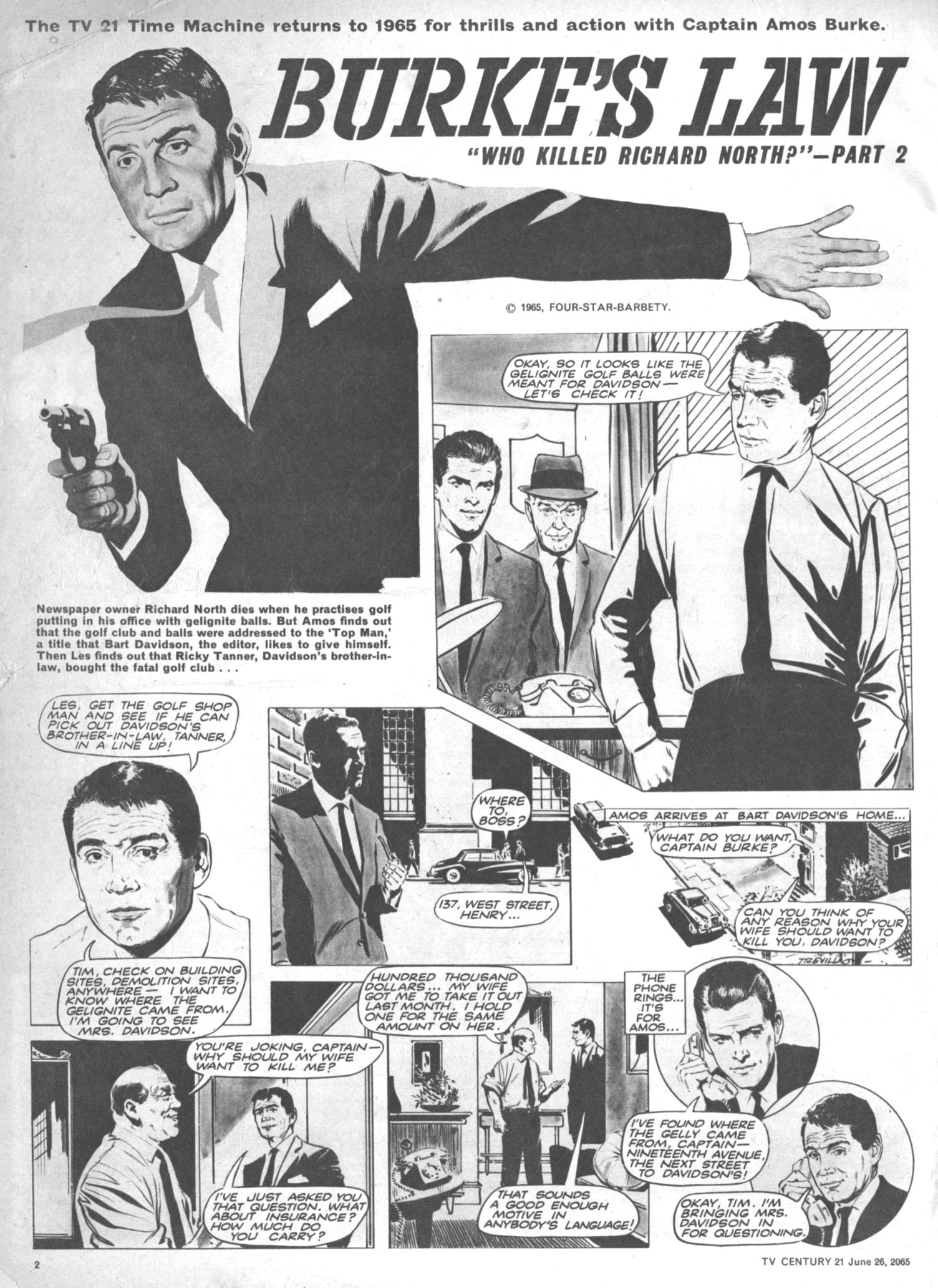 Read online TV Century 21 (TV 21) comic -  Issue #23 - 2