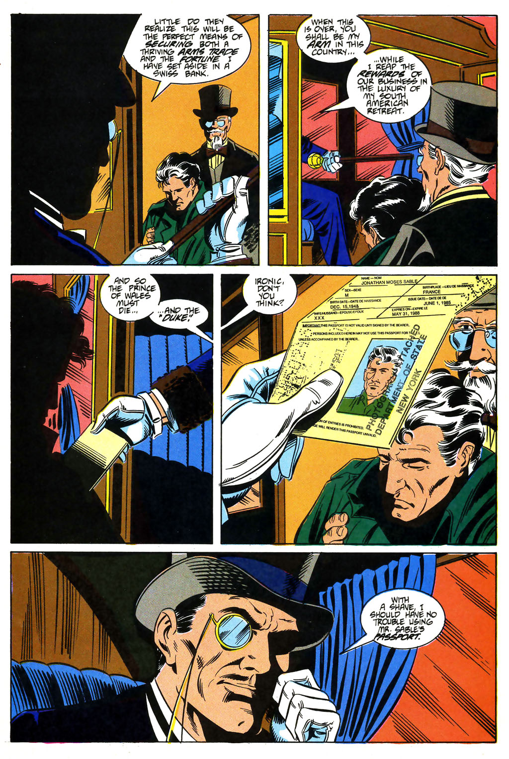 Read online Jon Sable, Freelance comic -  Issue #48 - 17