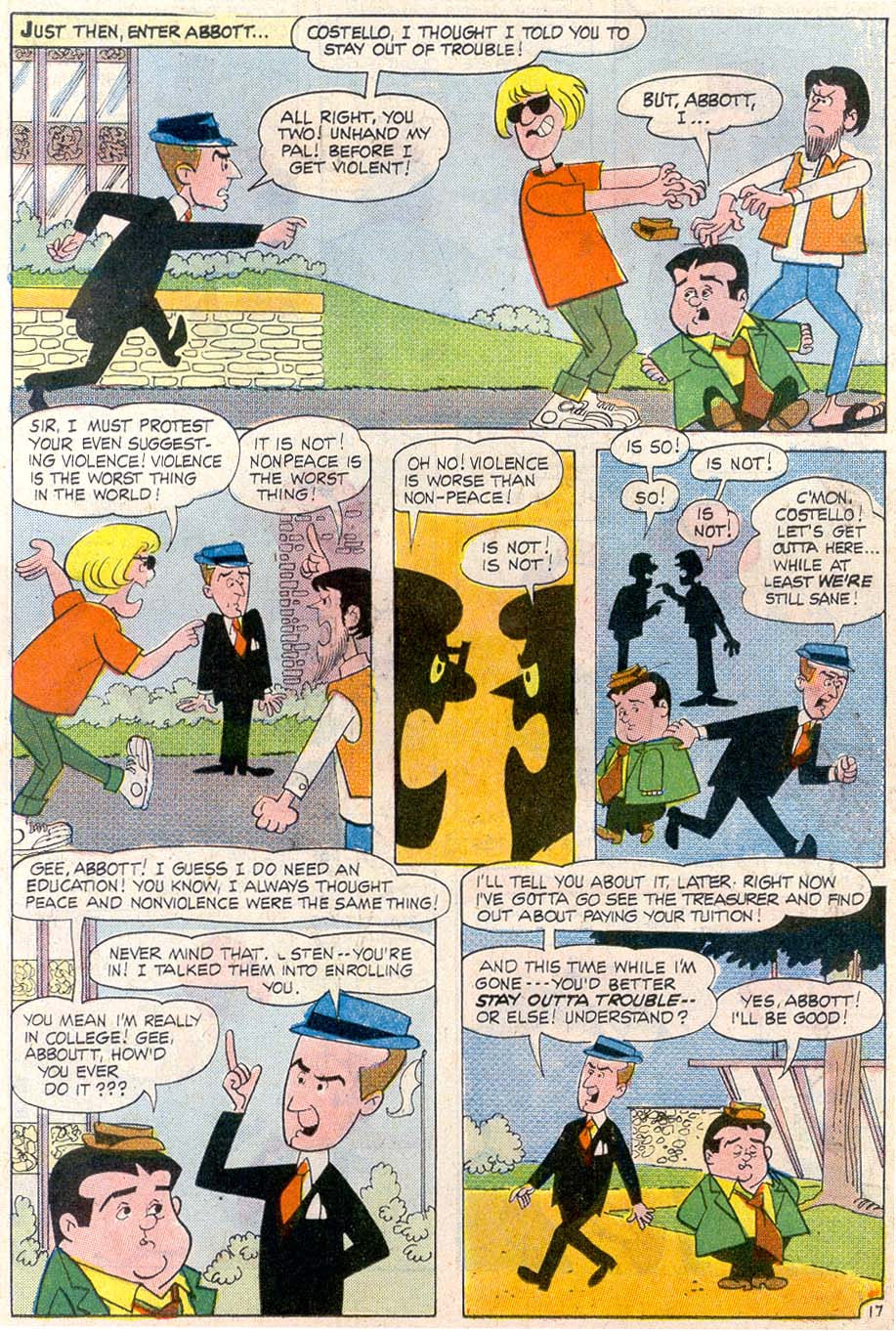 Read online Abbott & Costello comic -  Issue #1 - 18