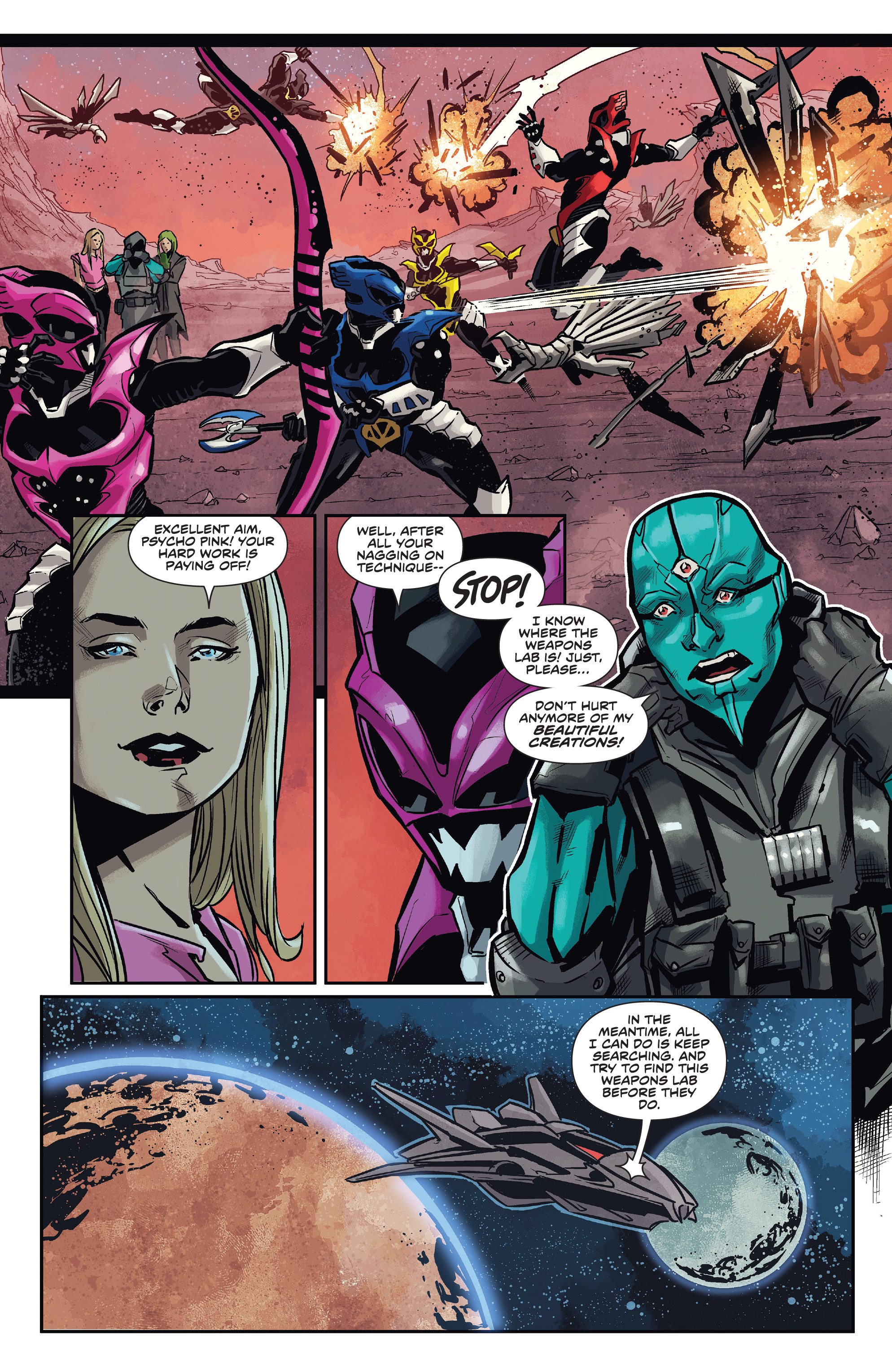 Read online Saban's Power Rangers: The Psycho Path comic -  Issue # TPB - 48