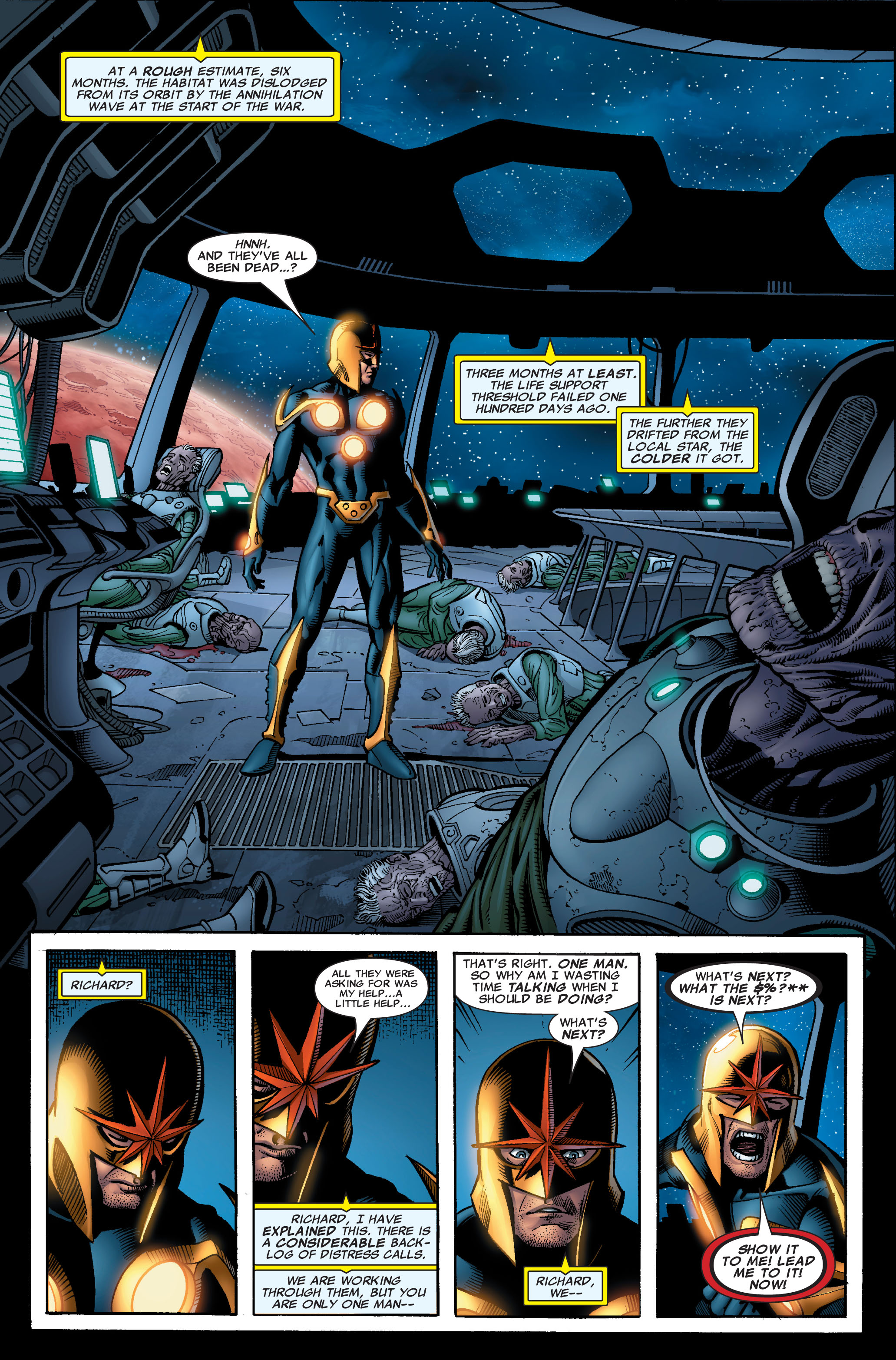 Read online Nova (2007) comic -  Issue # _TPB 1 (Part 1) - 21
