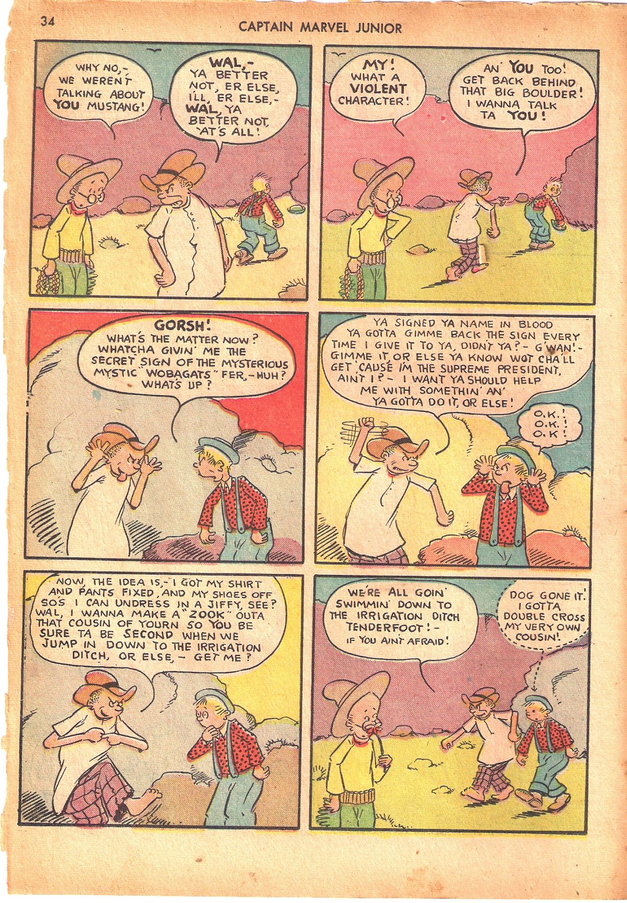 Read online Captain Marvel, Jr. comic -  Issue #09 - 34