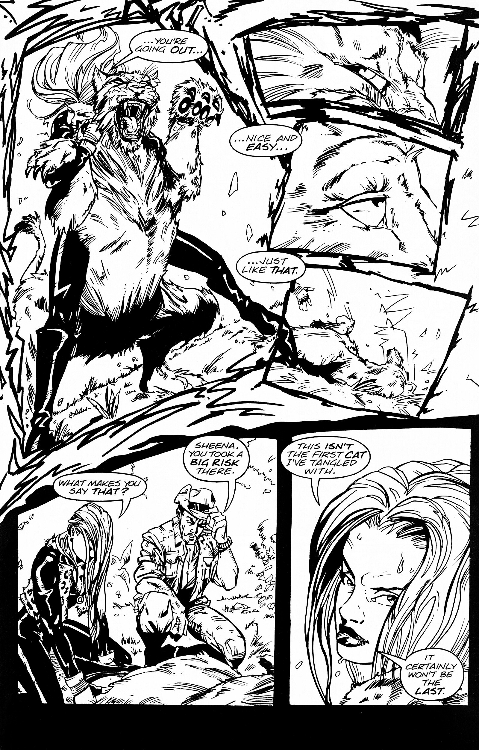 Read online Sheena Queen of the Jungle (1998) comic -  Issue #3 - 10