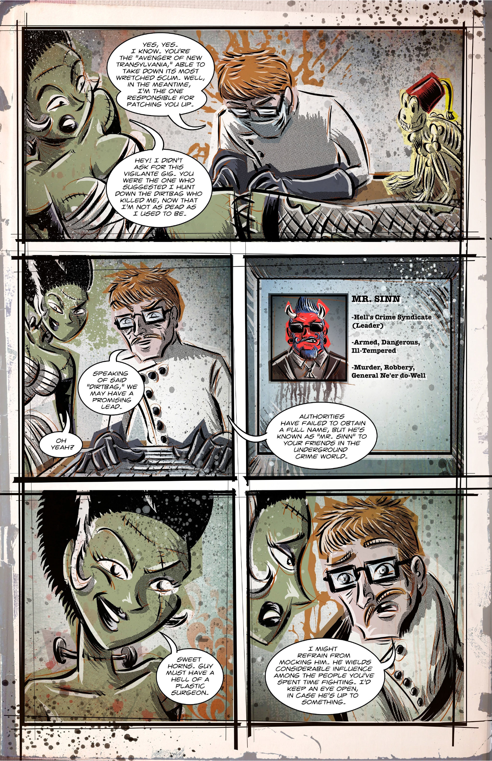 Read online Frankenbabe comic -  Issue #1 - 17