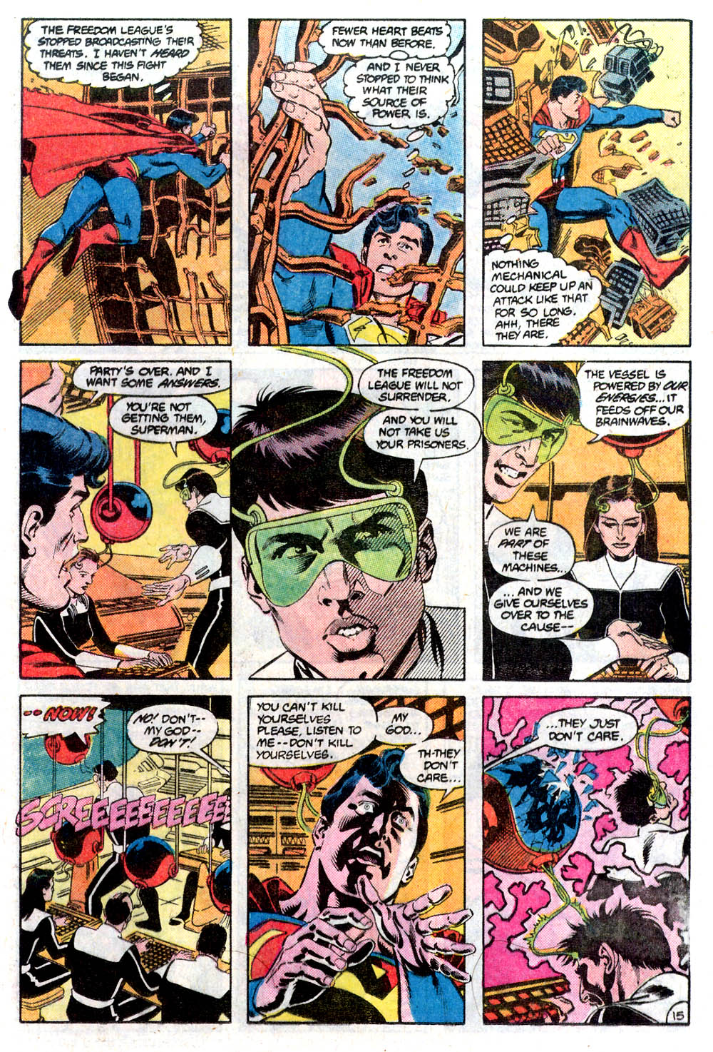 Read online Adventures of Superman (1987) comic -  Issue #425 - 16