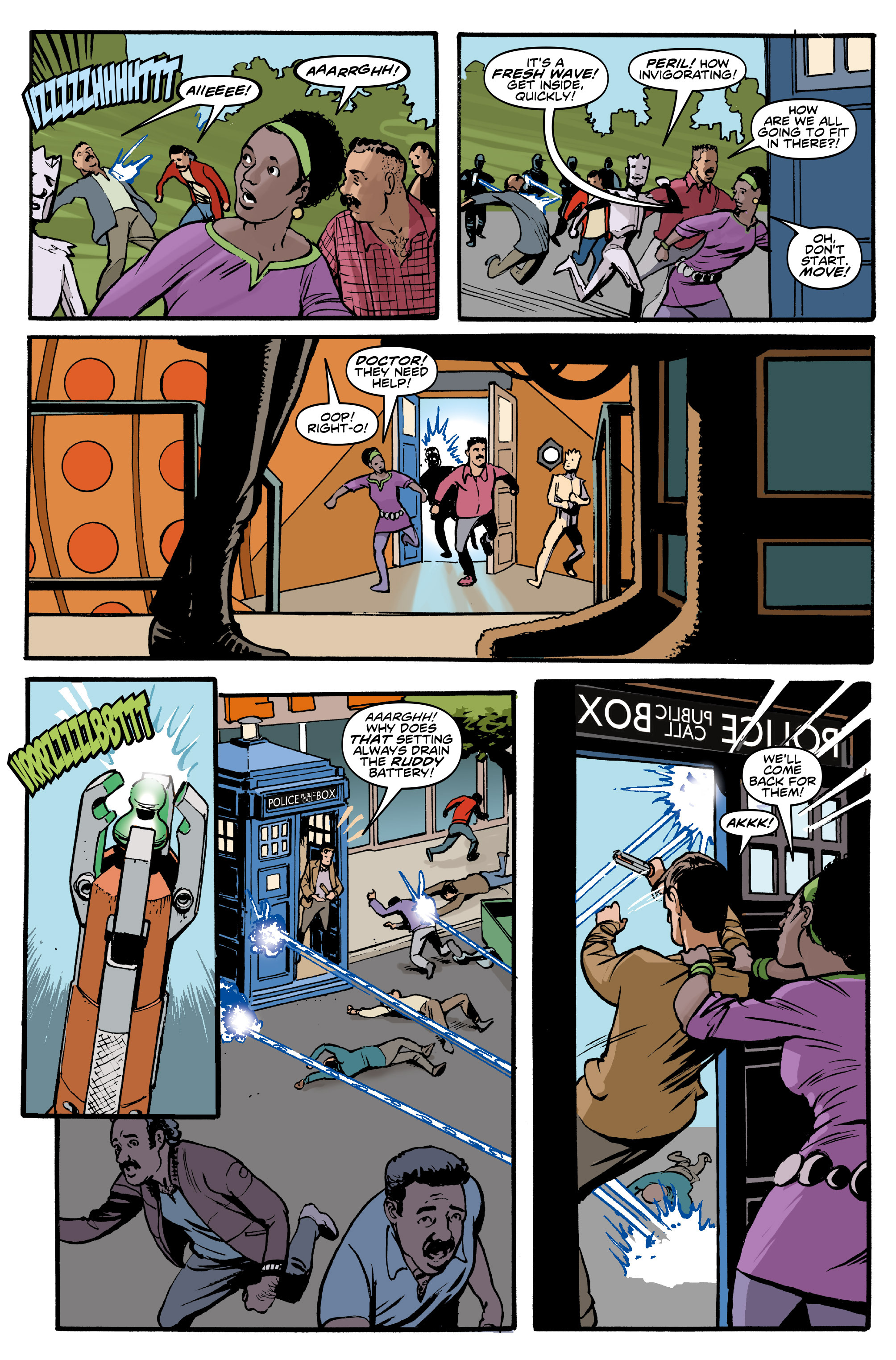 Read online Doctor Who: The Eleventh Doctor Year Three comic -  Issue #3 - 18