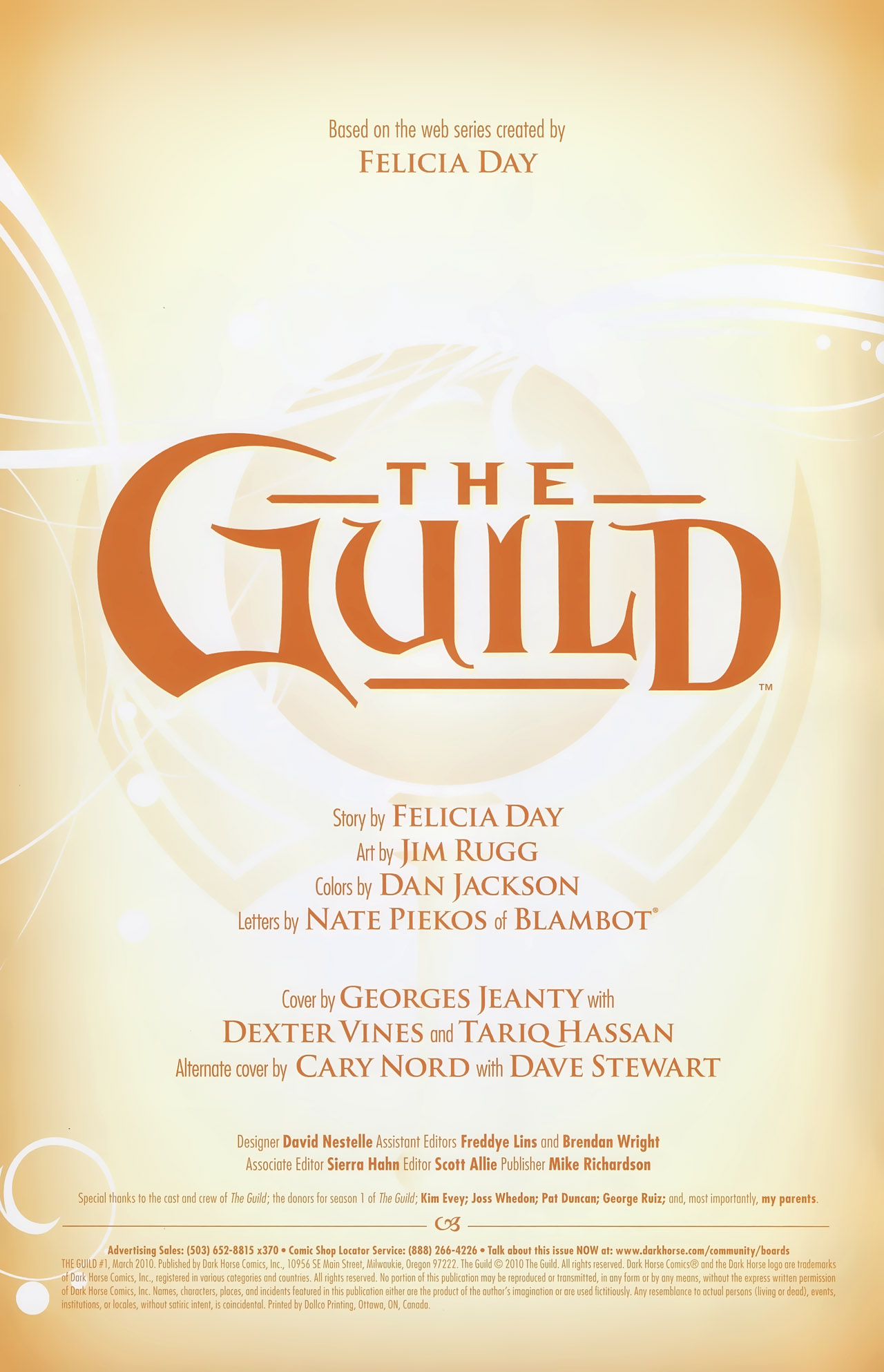 Read online The Guild comic -  Issue #1 - 3