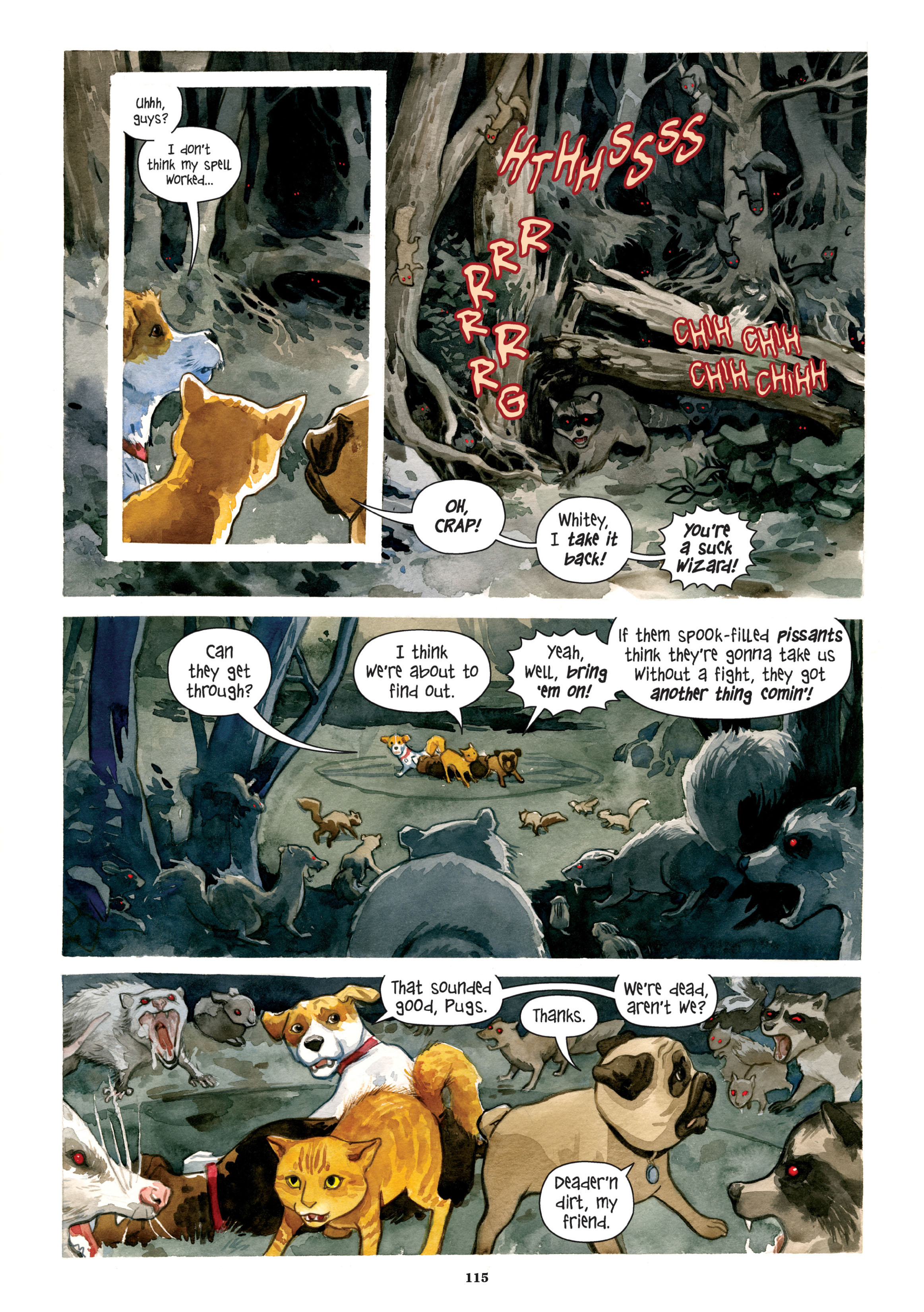 Read online Beasts of Burden: Animal Rites comic -  Issue # TPB - 110