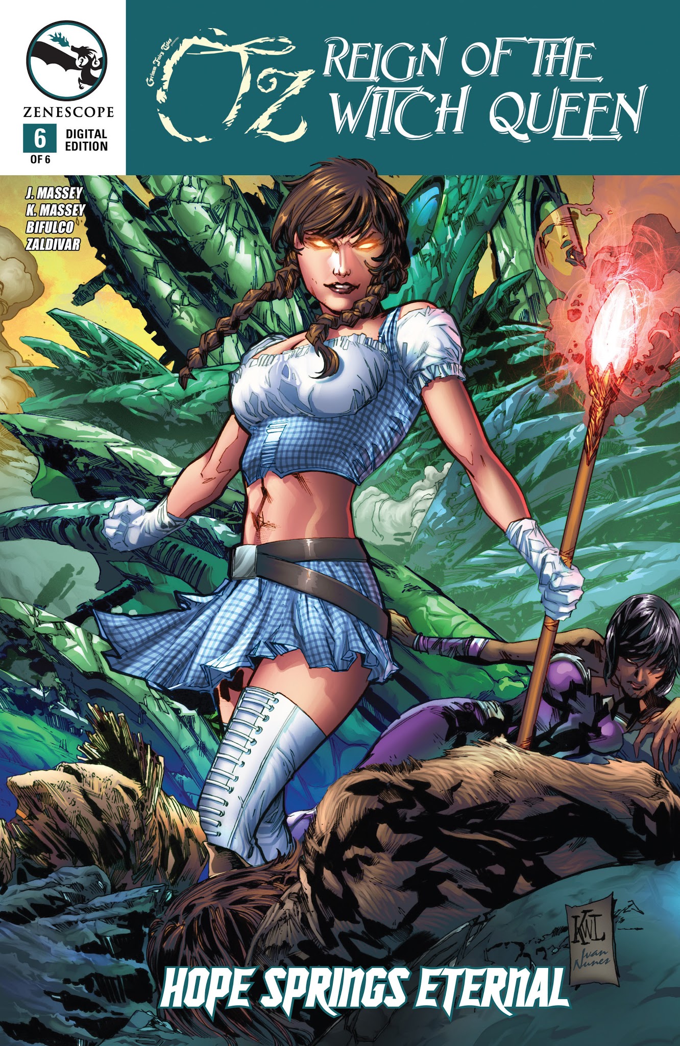 Read online Grimm Fairy Tales presents Oz: Reign of the Witch Queen comic -  Issue #6 - 1