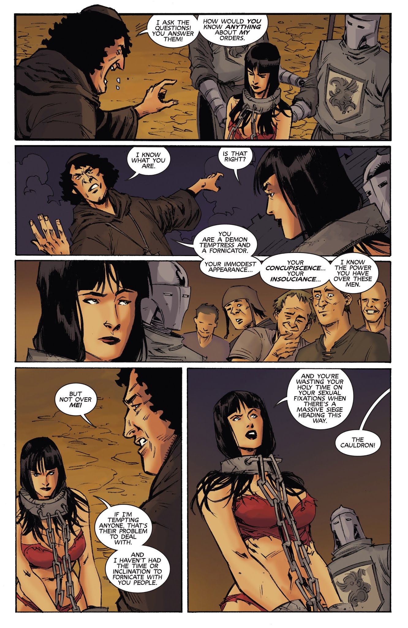 Read online Vampirella/Army of Darkness comic -  Issue #3 - 12