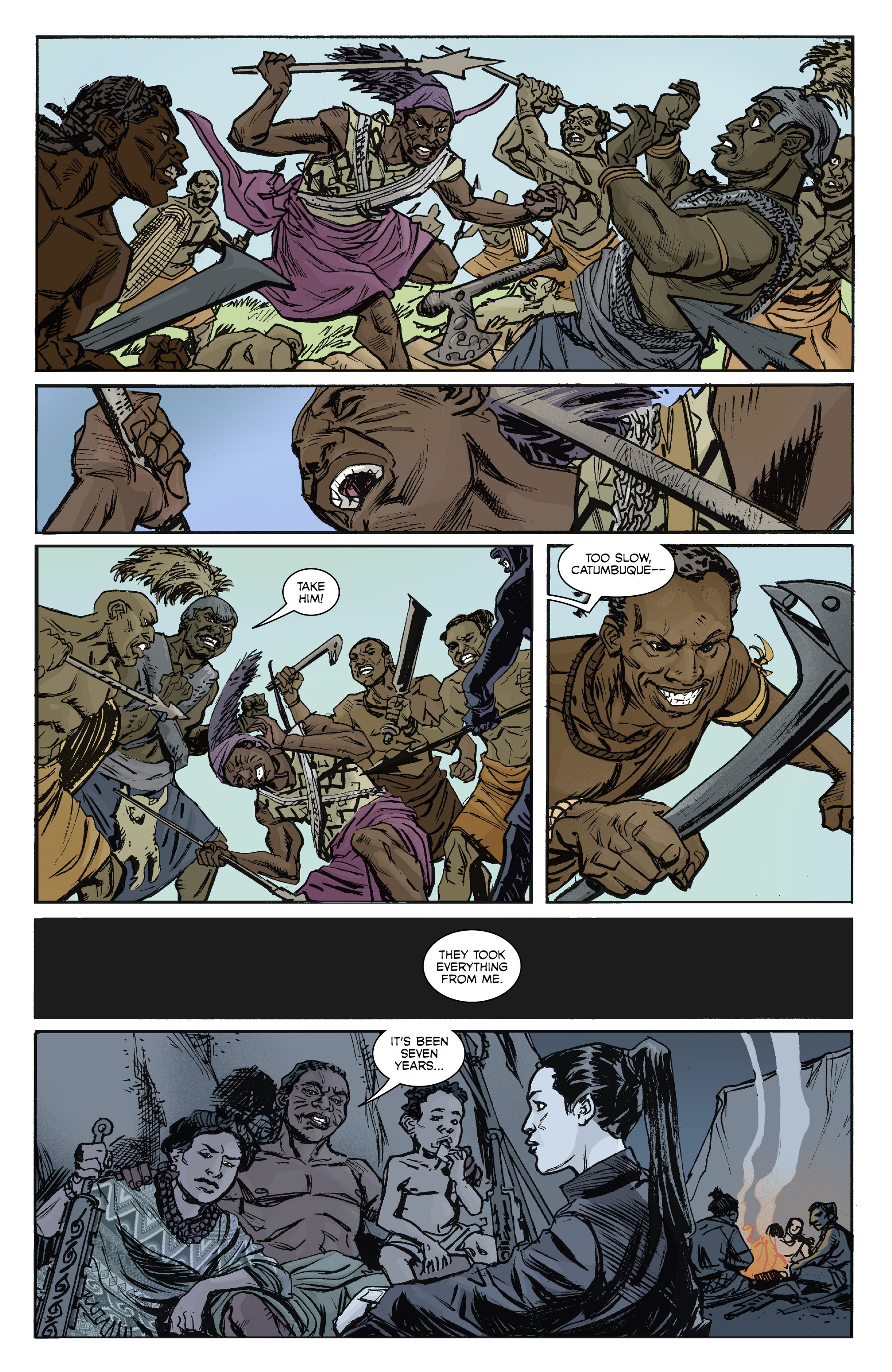 Read online Cimarronin: Fall of the Cross comic -  Issue # TPB - 4