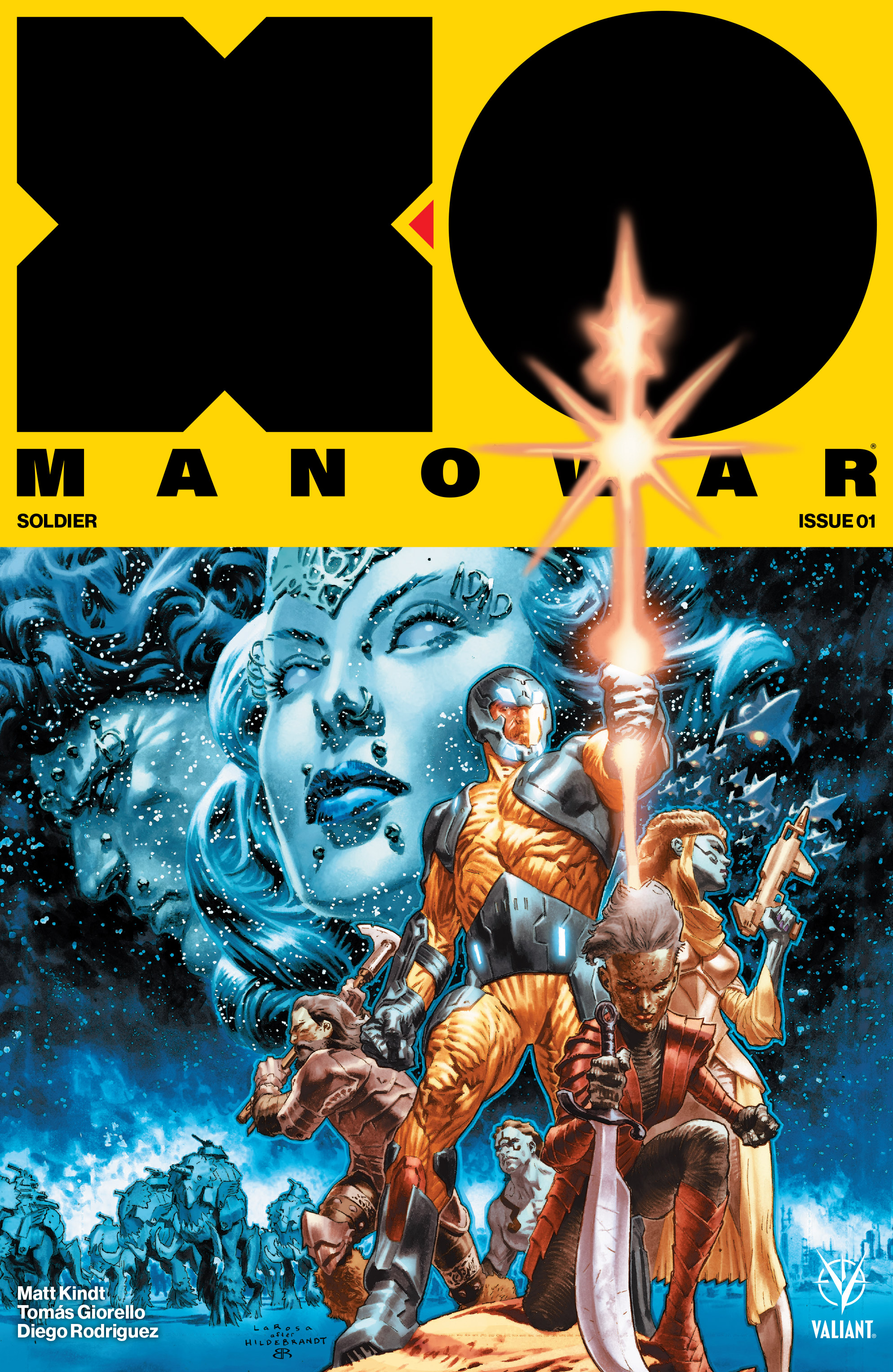 Read online X-O Manowar (2017) comic -  Issue #1 - 1
