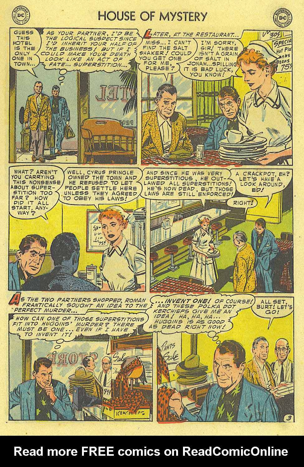 Read online House of Mystery (1951) comic -  Issue #35 - 5