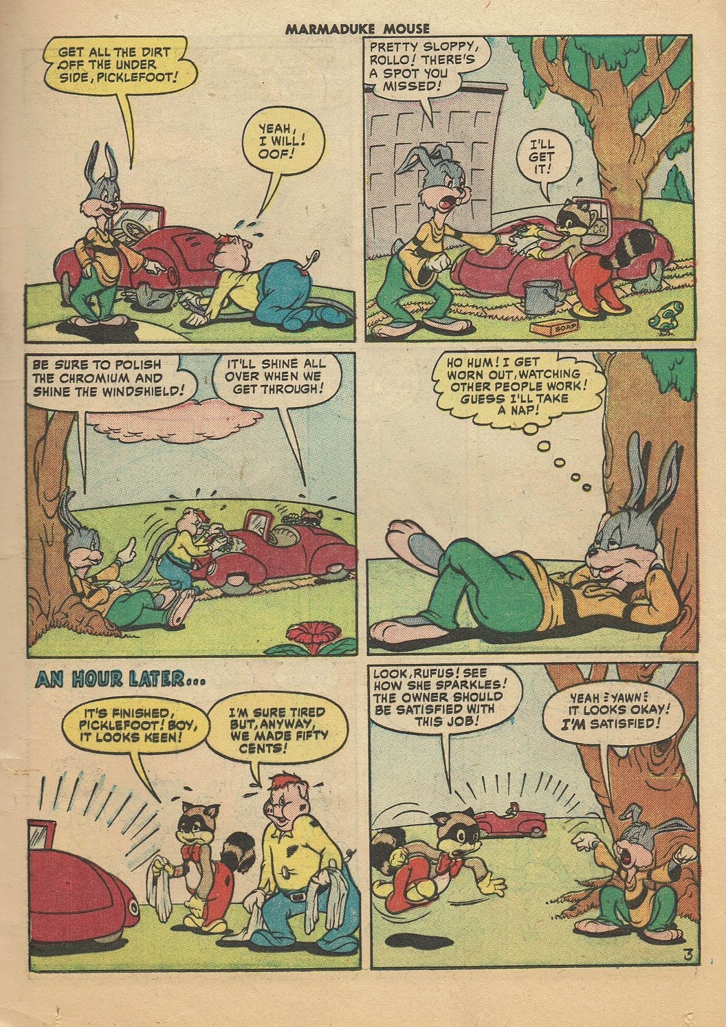 Read online Marmaduke Mouse comic -  Issue #22 - 23