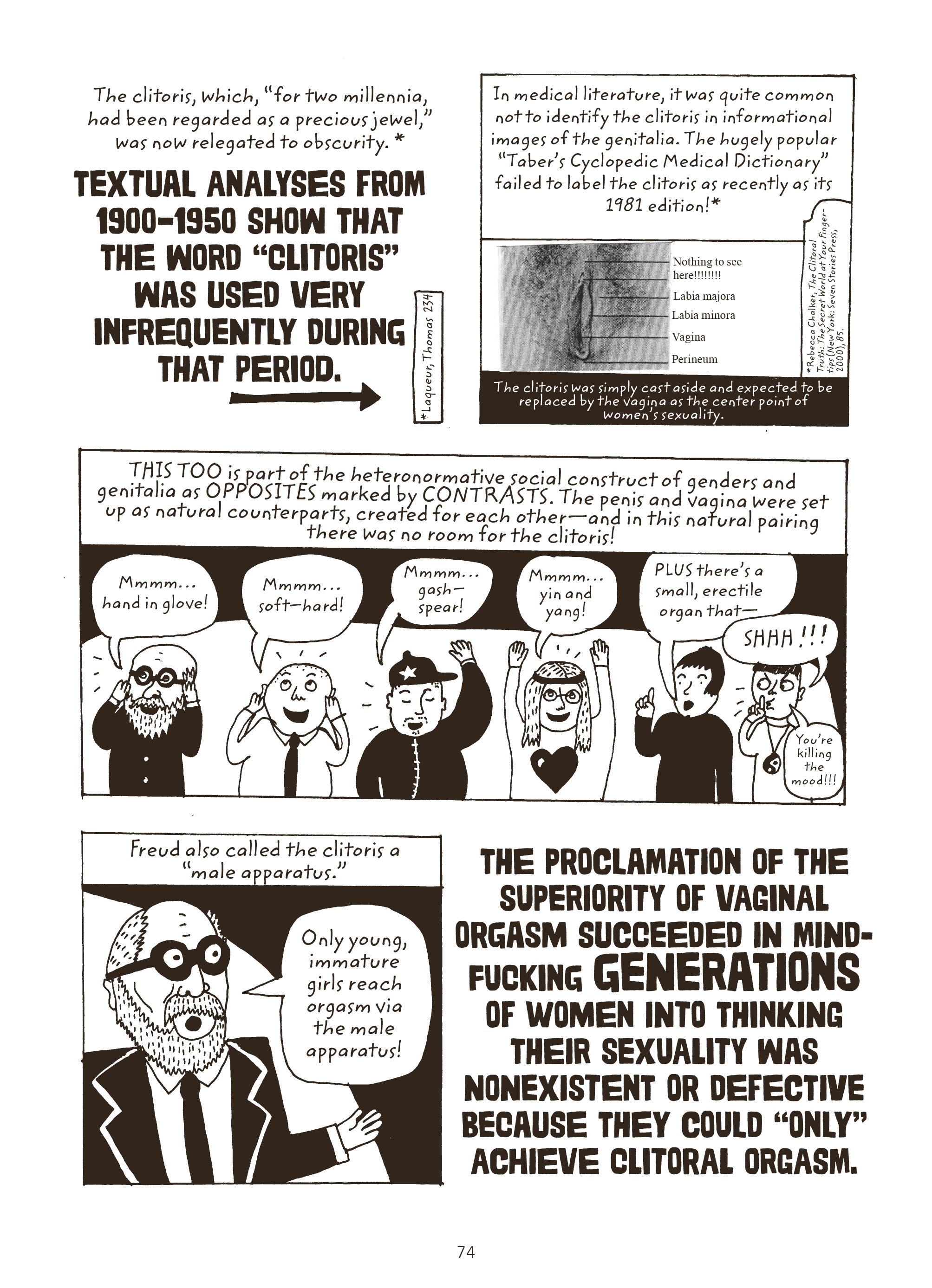 Read online Fruit of Knowledge: The Vulva Vs. The Patriarchy comic -  Issue # TPB - 73