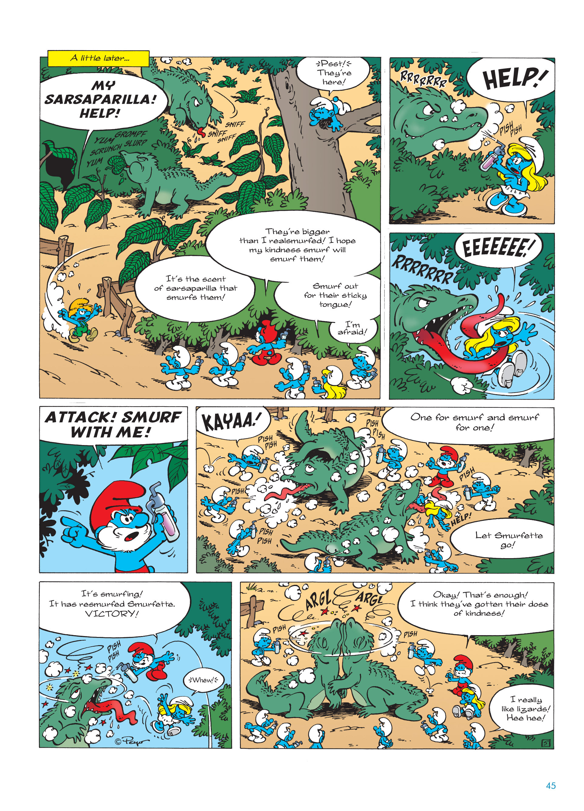Read online Smurfs Monsters comic -  Issue # Full - 44