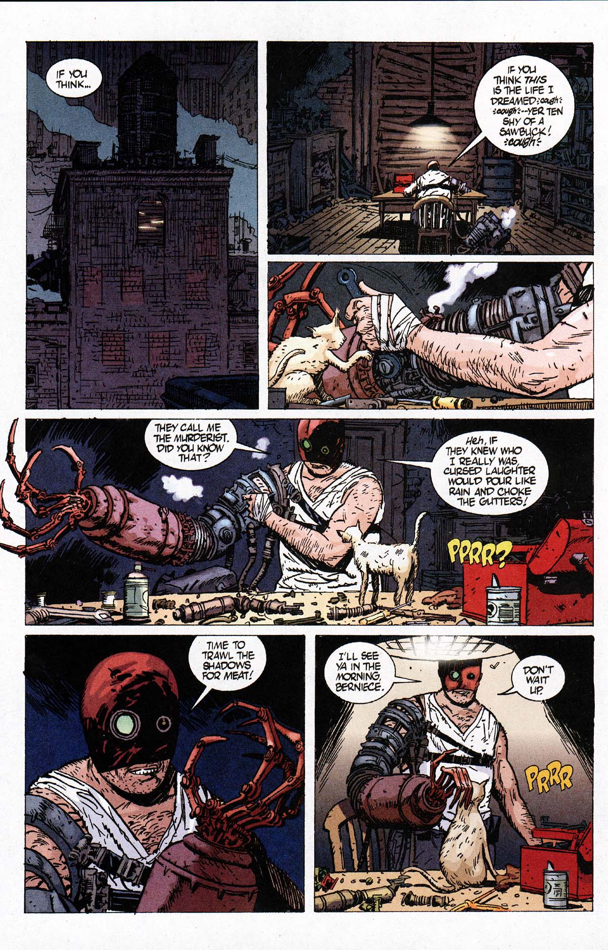 Read online The Nevermen: Streets of Blood comic -  Issue #1 - 24