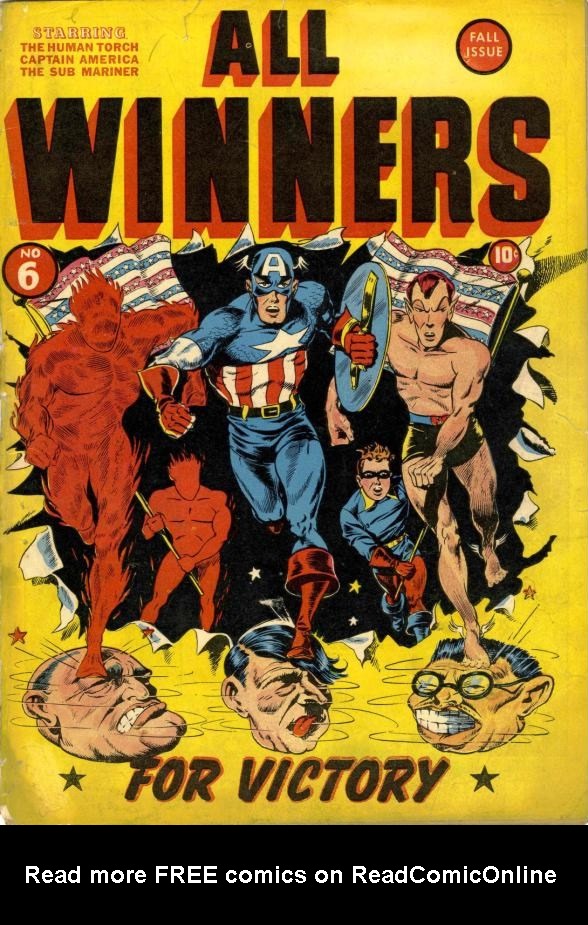 Read online All-Winners Comics comic -  Issue #6 - 1