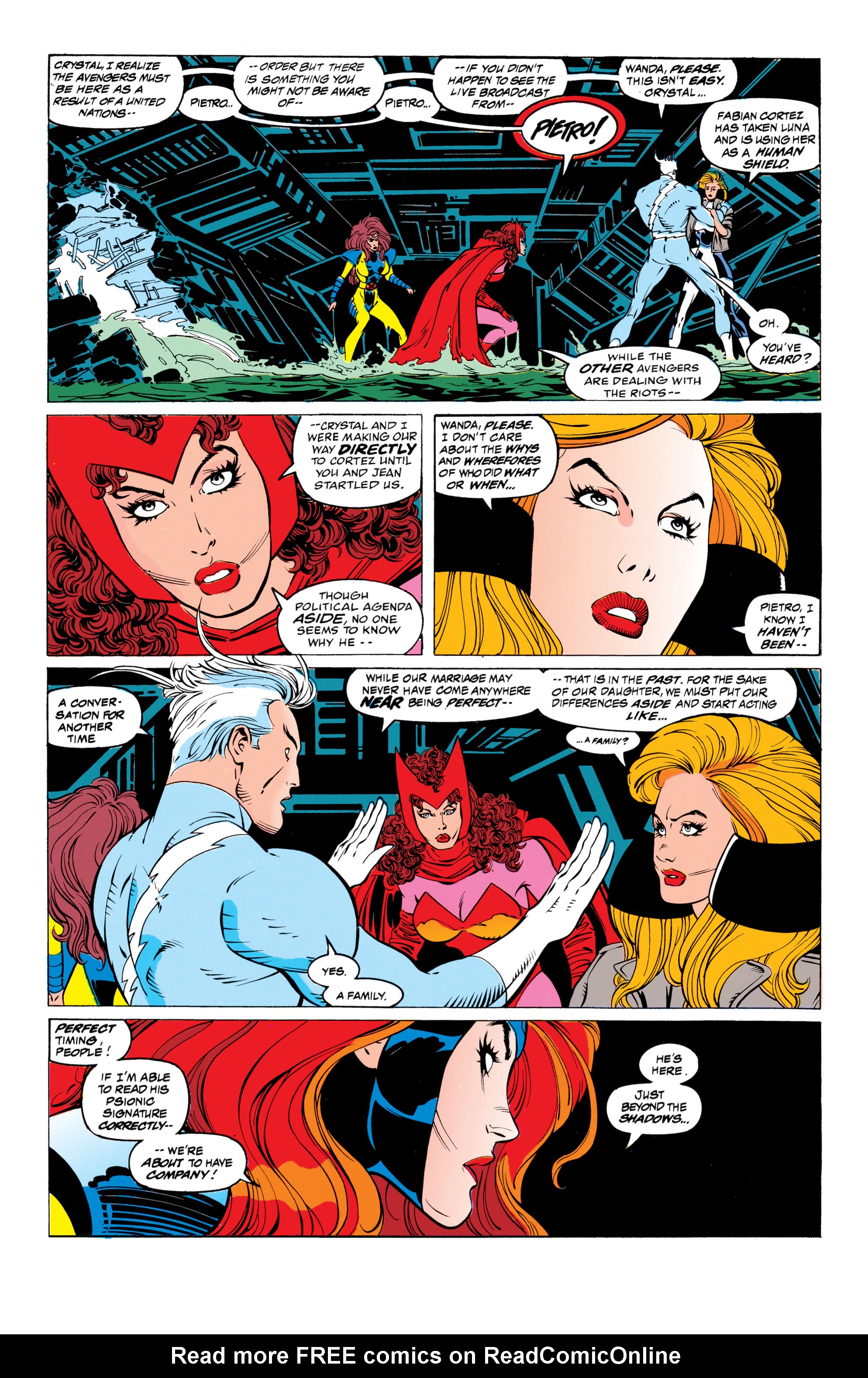 Read online Avengers: Avengers/X-Men - Bloodties comic -  Issue # TPB (Part 1) - 82