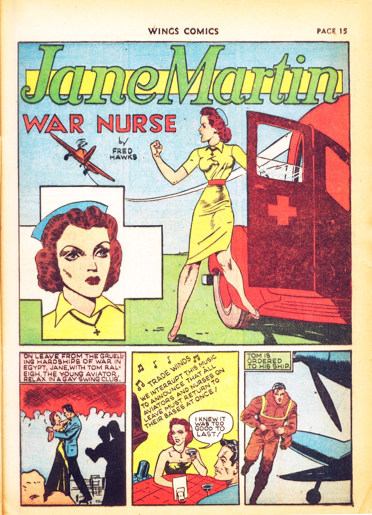 Read online Wings Comics comic -  Issue #4 - 17