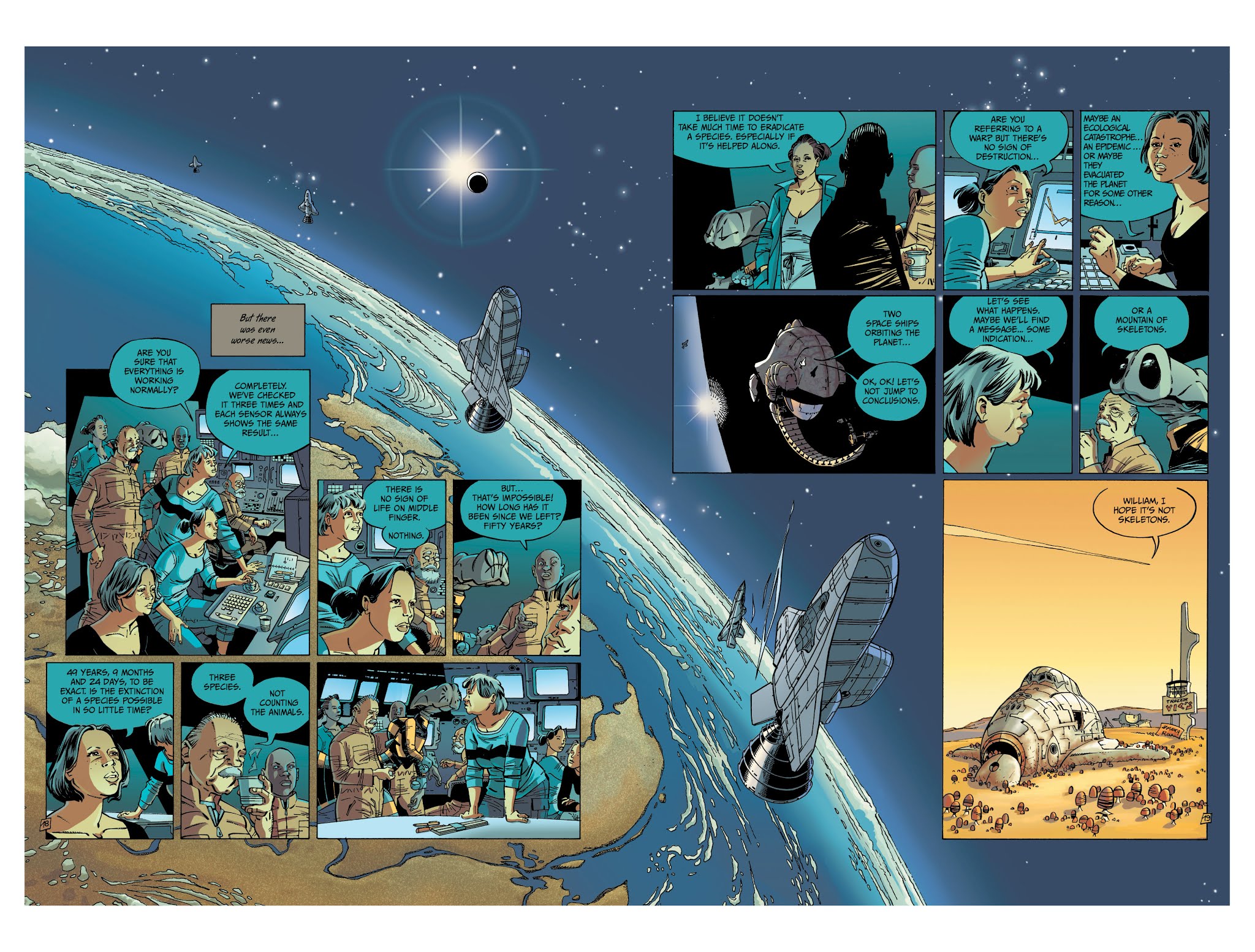 Read online The Forever War: Forever Free comic -  Issue #3 - 12