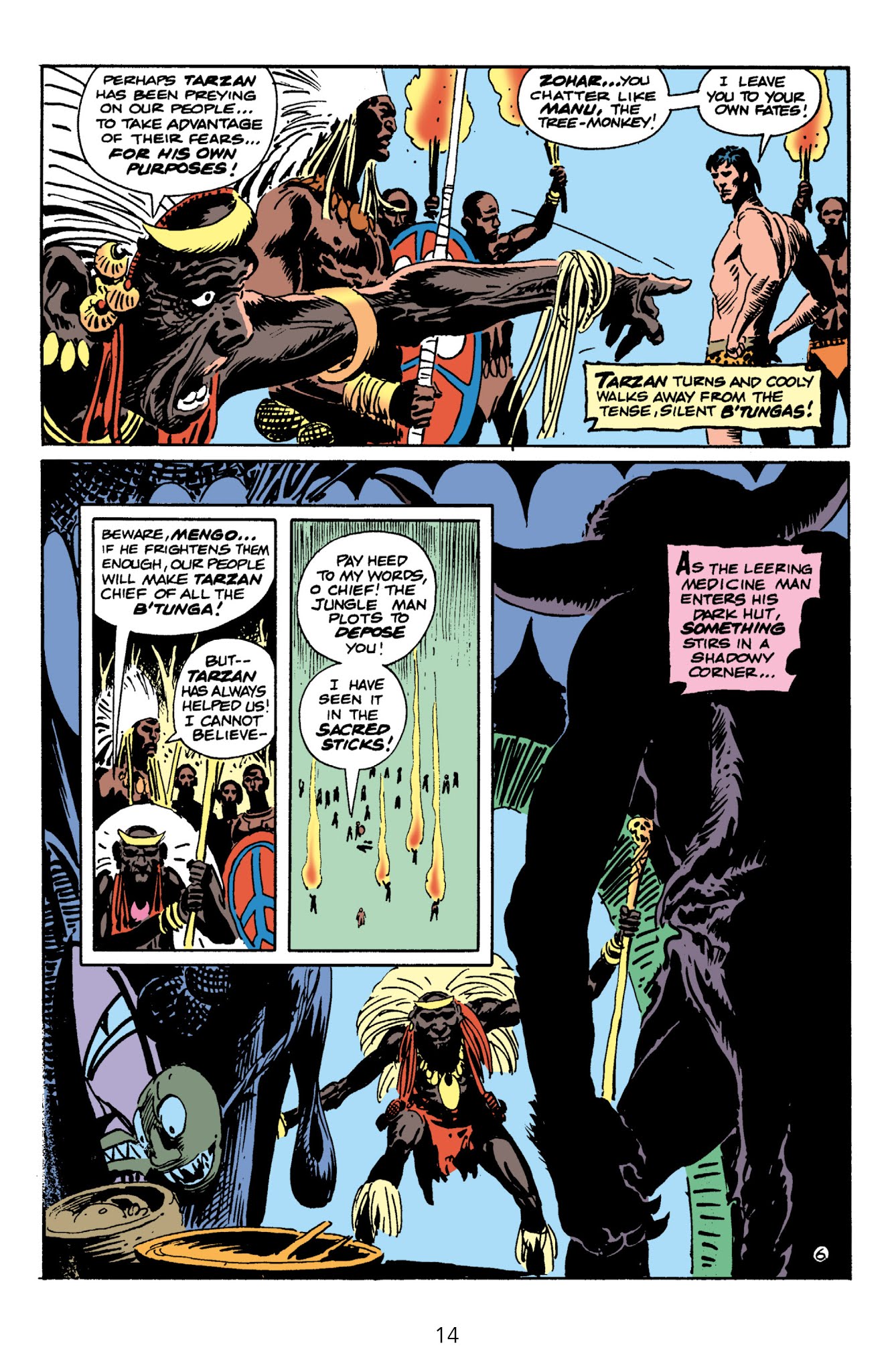 Read online Edgar Rice Burroughs' Tarzan The Joe Kubert Years comic -  Issue # TPB 3 (Part 1) - 16