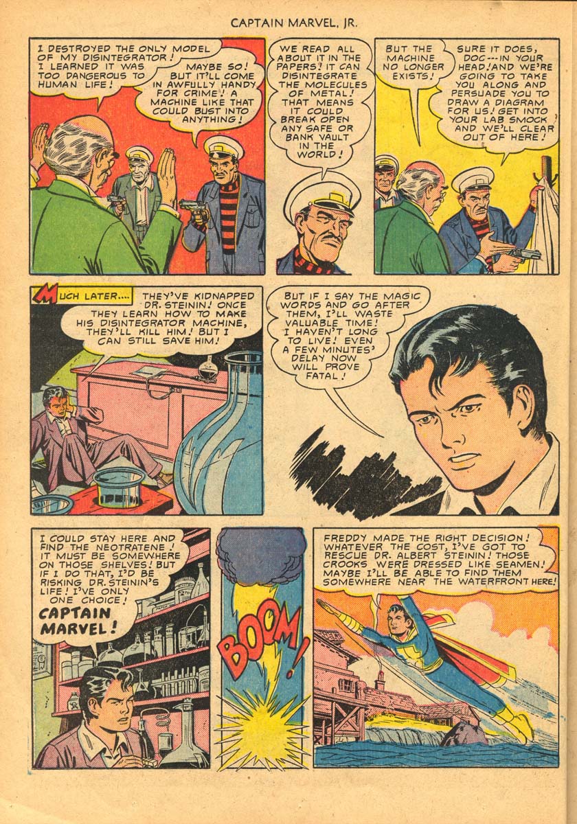 Read online Captain Marvel, Jr. comic -  Issue #89 - 23