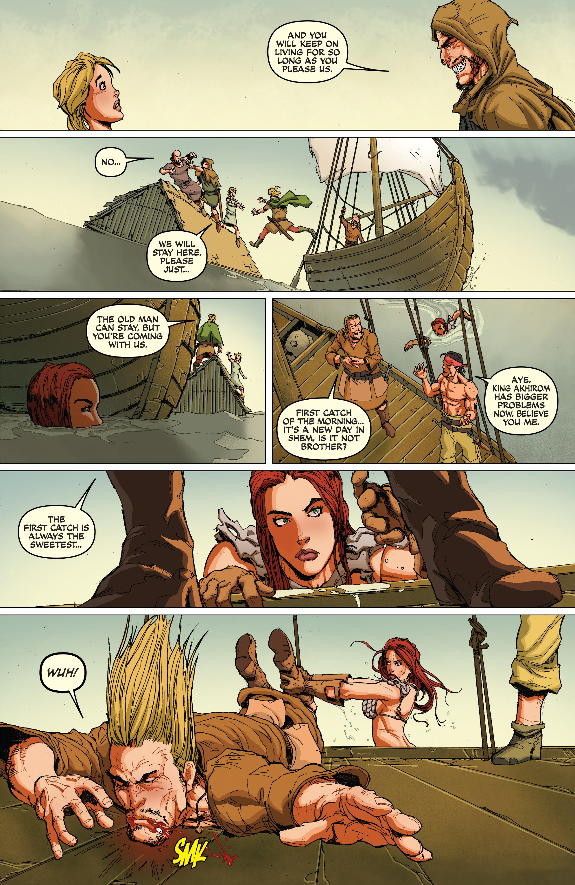 Read online Red Sonja: Atlantis Rises comic -  Issue #1 - 14
