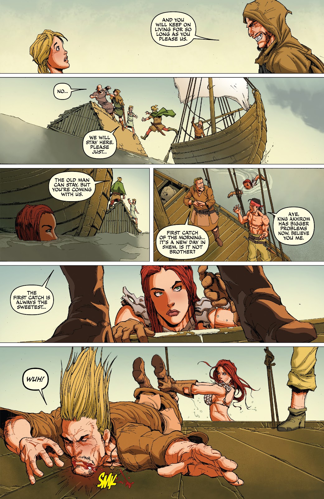 Red Sonja: Atlantis Rises issue 1 - Page 14