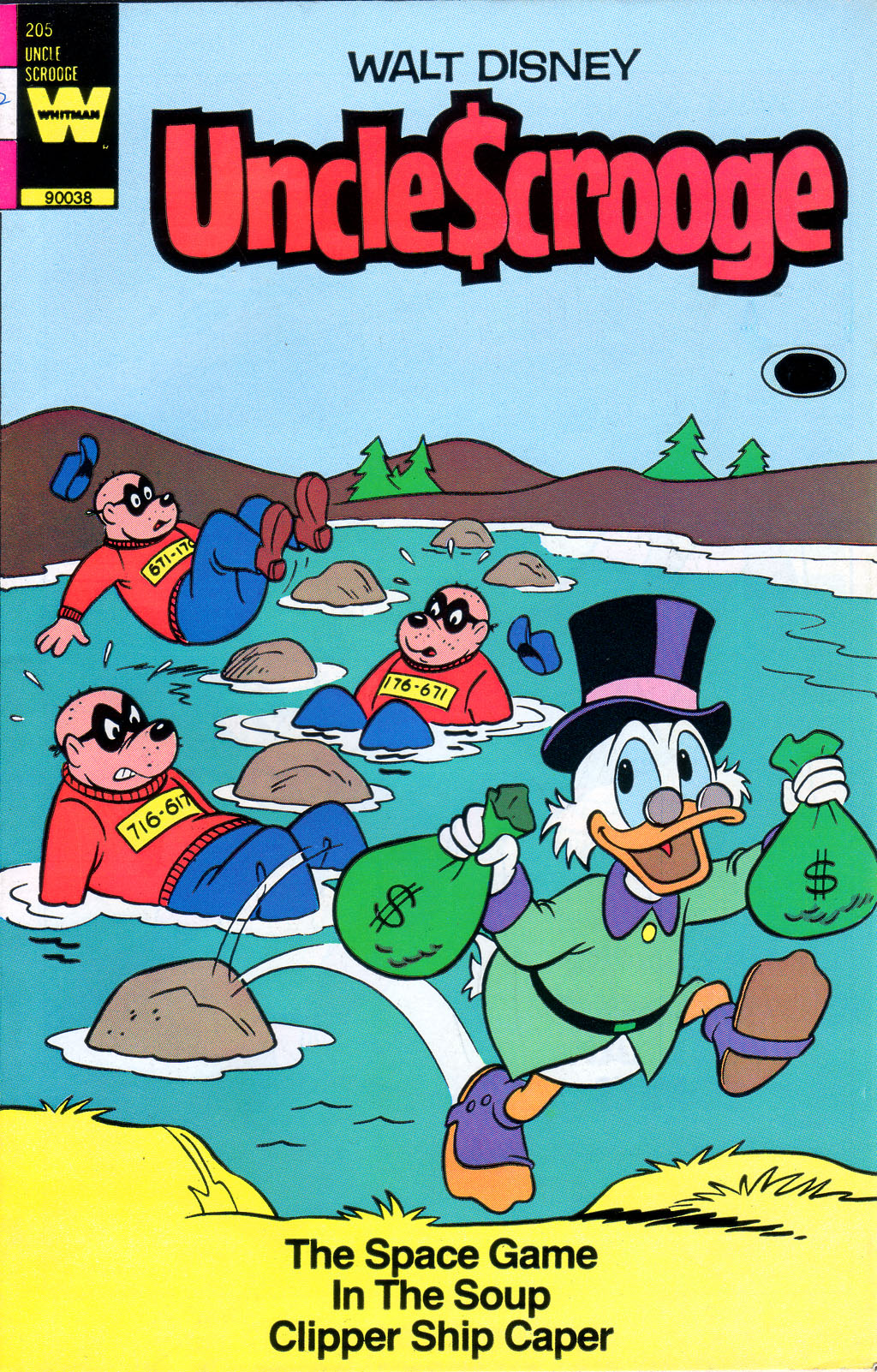 Read online Uncle Scrooge (1953) comic -  Issue #205 - 1