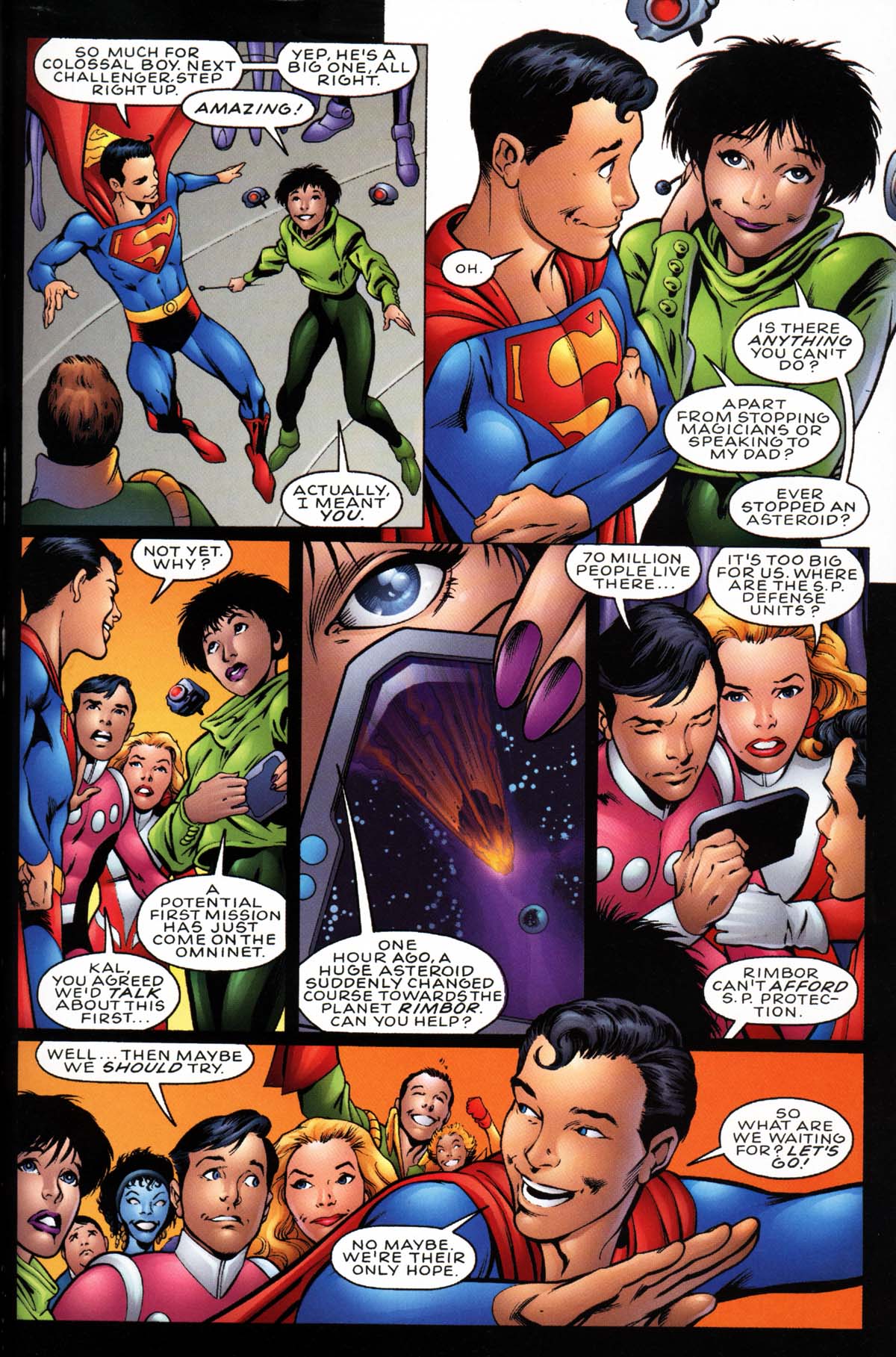 Read online Superboy's Legion comic -  Issue #1 - 23