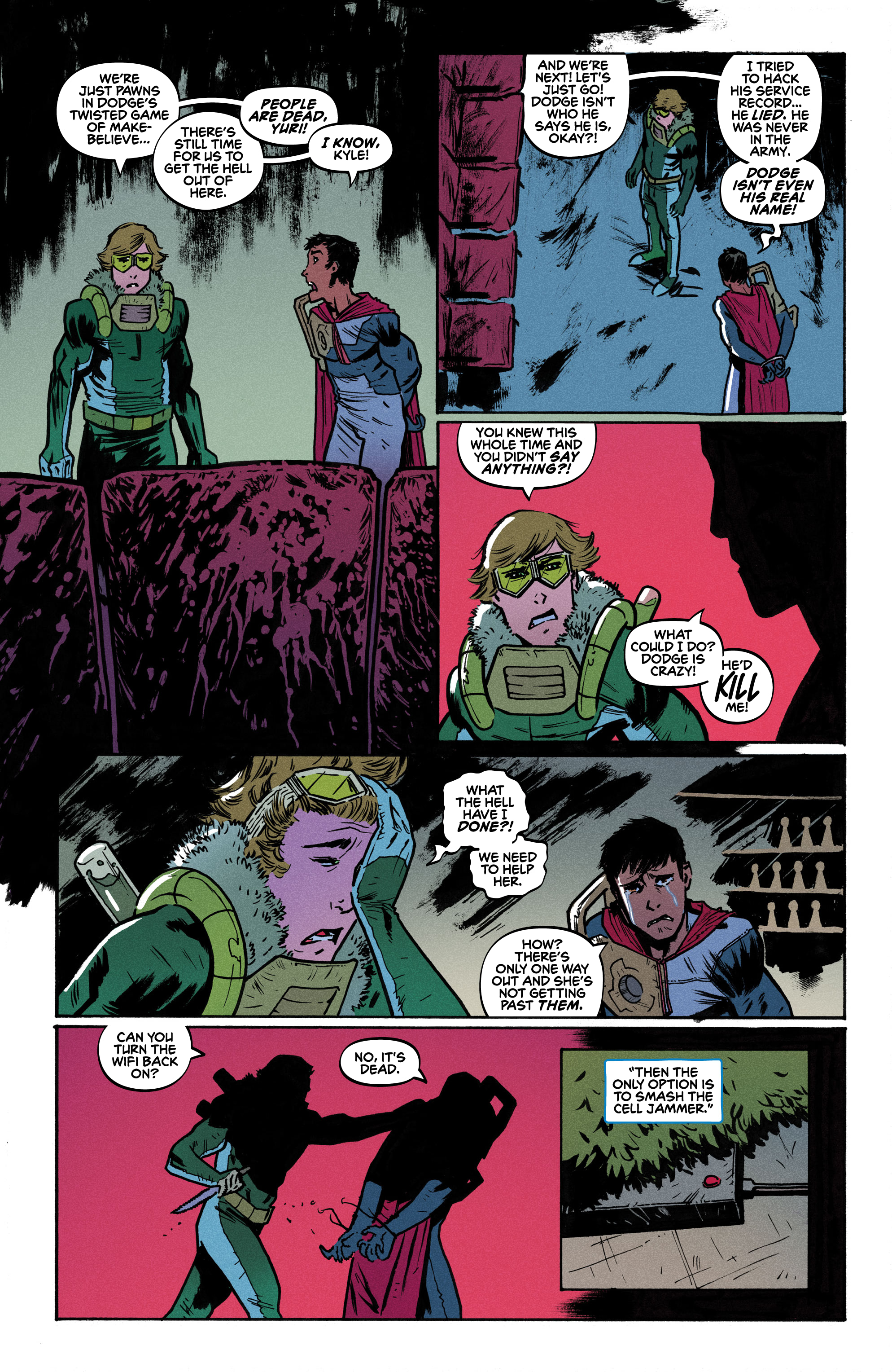 Read online Rogues' Gallery (2022) comic -  Issue #4 - 6