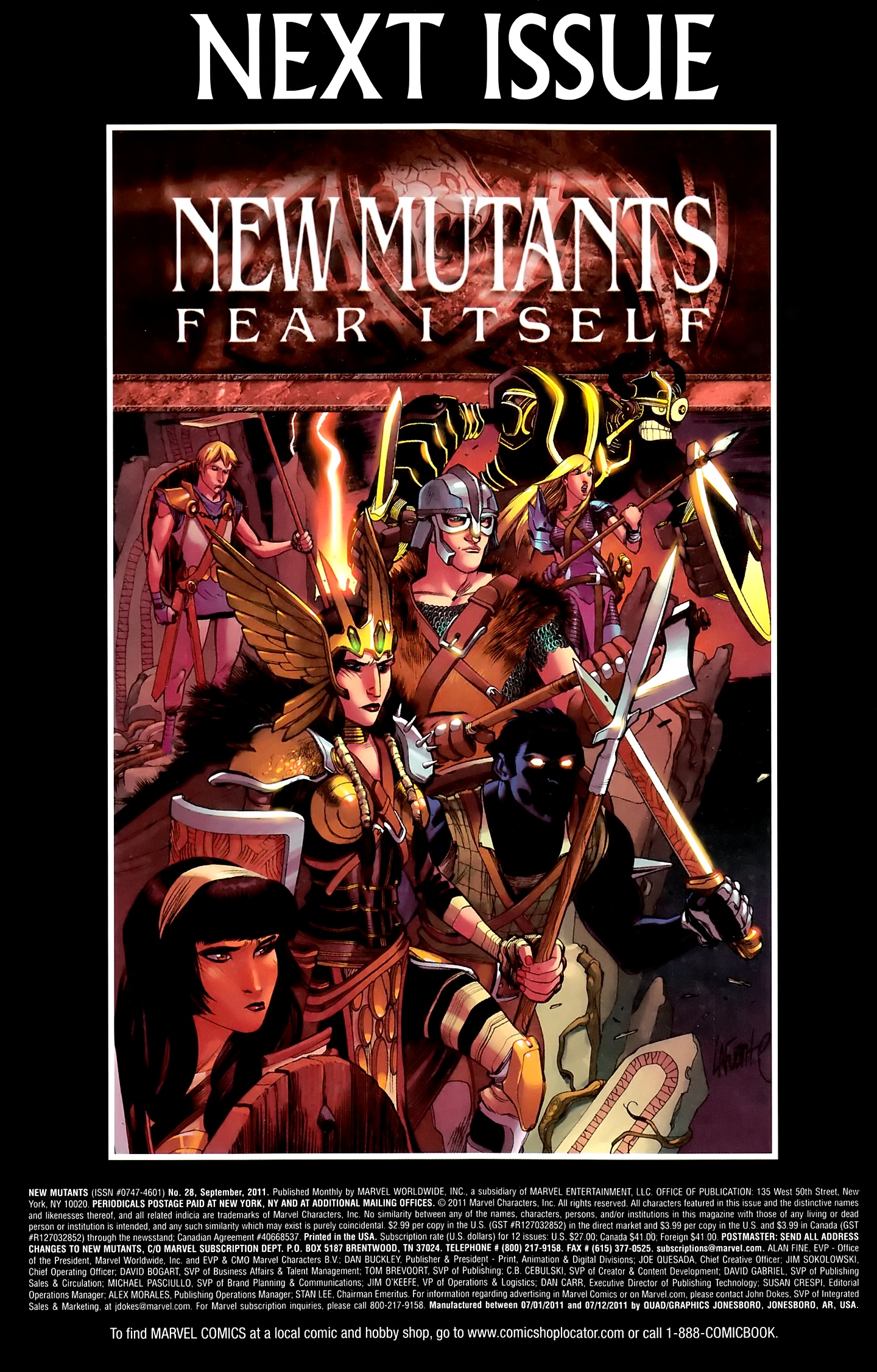 Read online New Mutants (2009) comic -  Issue #28 - 23