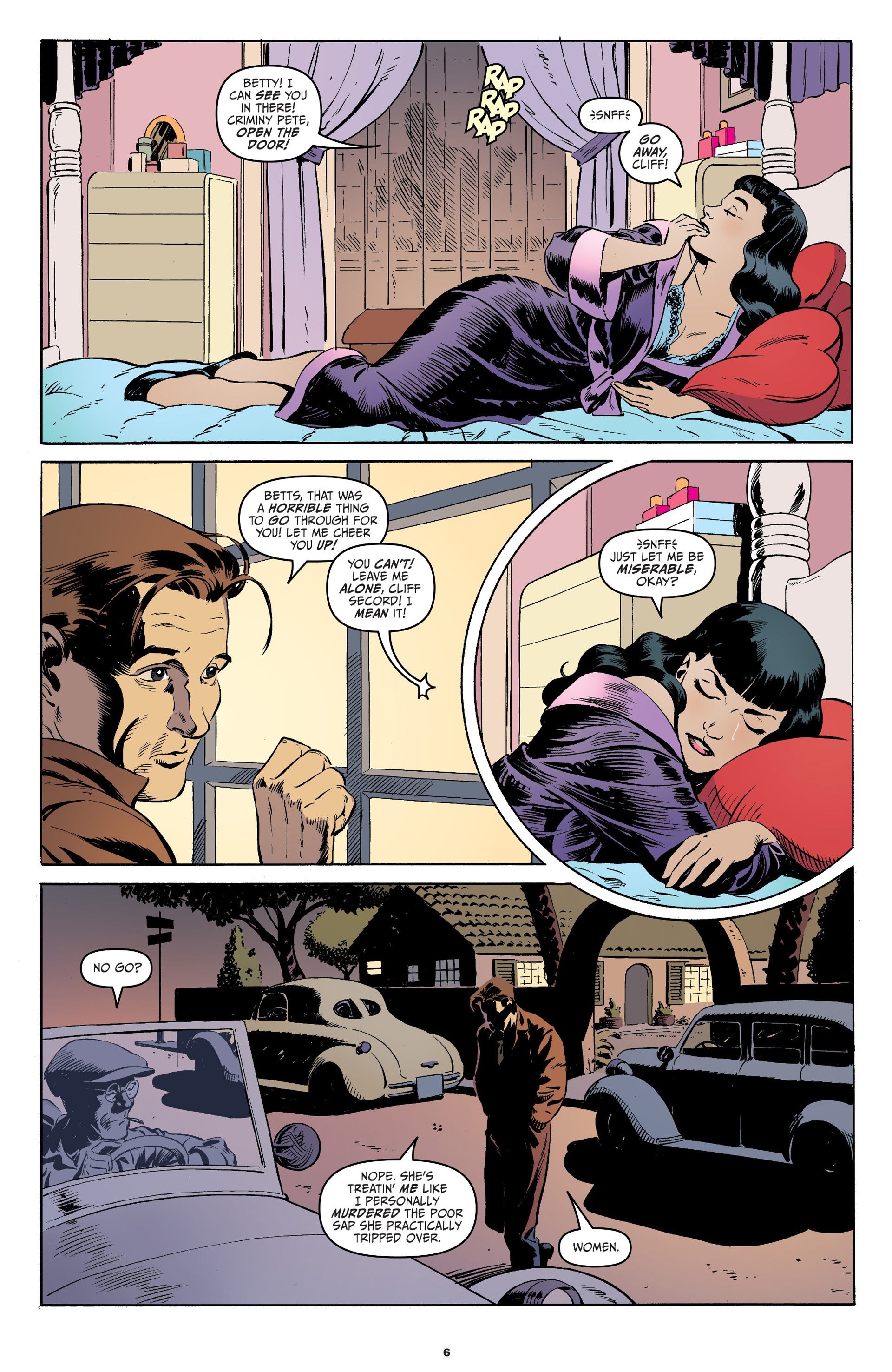 Read online The Rocketeer/The Spirit: Pulp Friction comic -  Issue #1 - 8