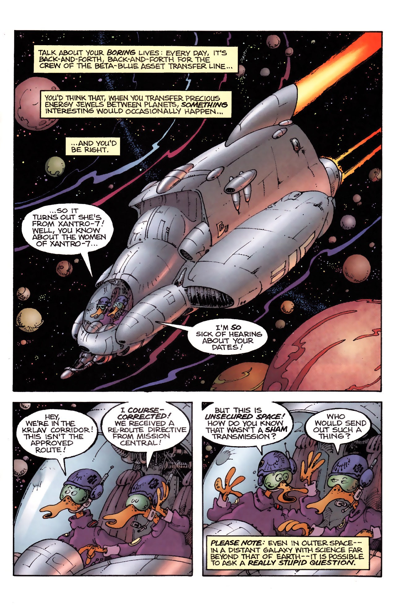 Read online Space Circus comic -  Issue #1 - 3
