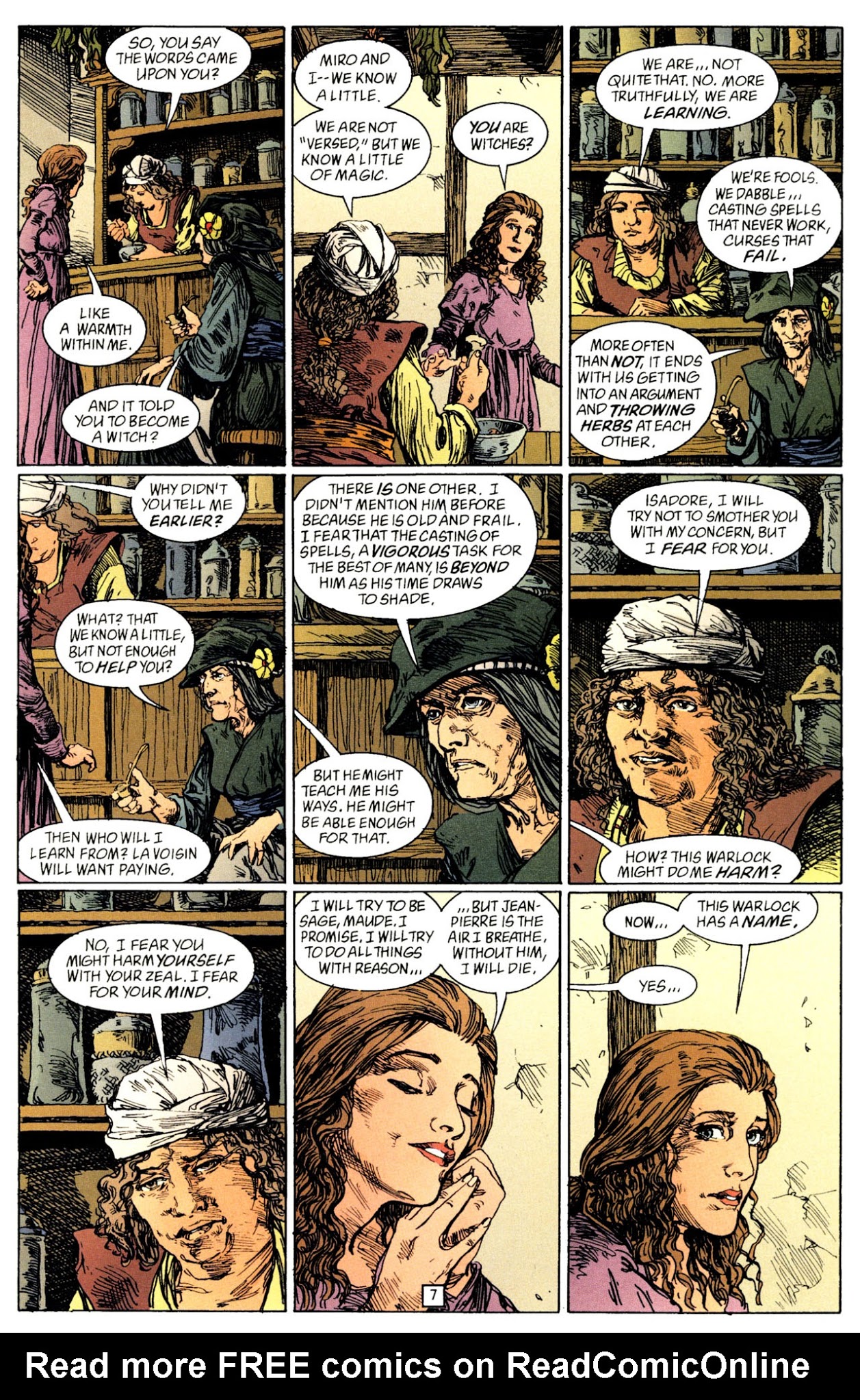 Read online Witchcraft: La Terreur comic -  Issue #2 - 9