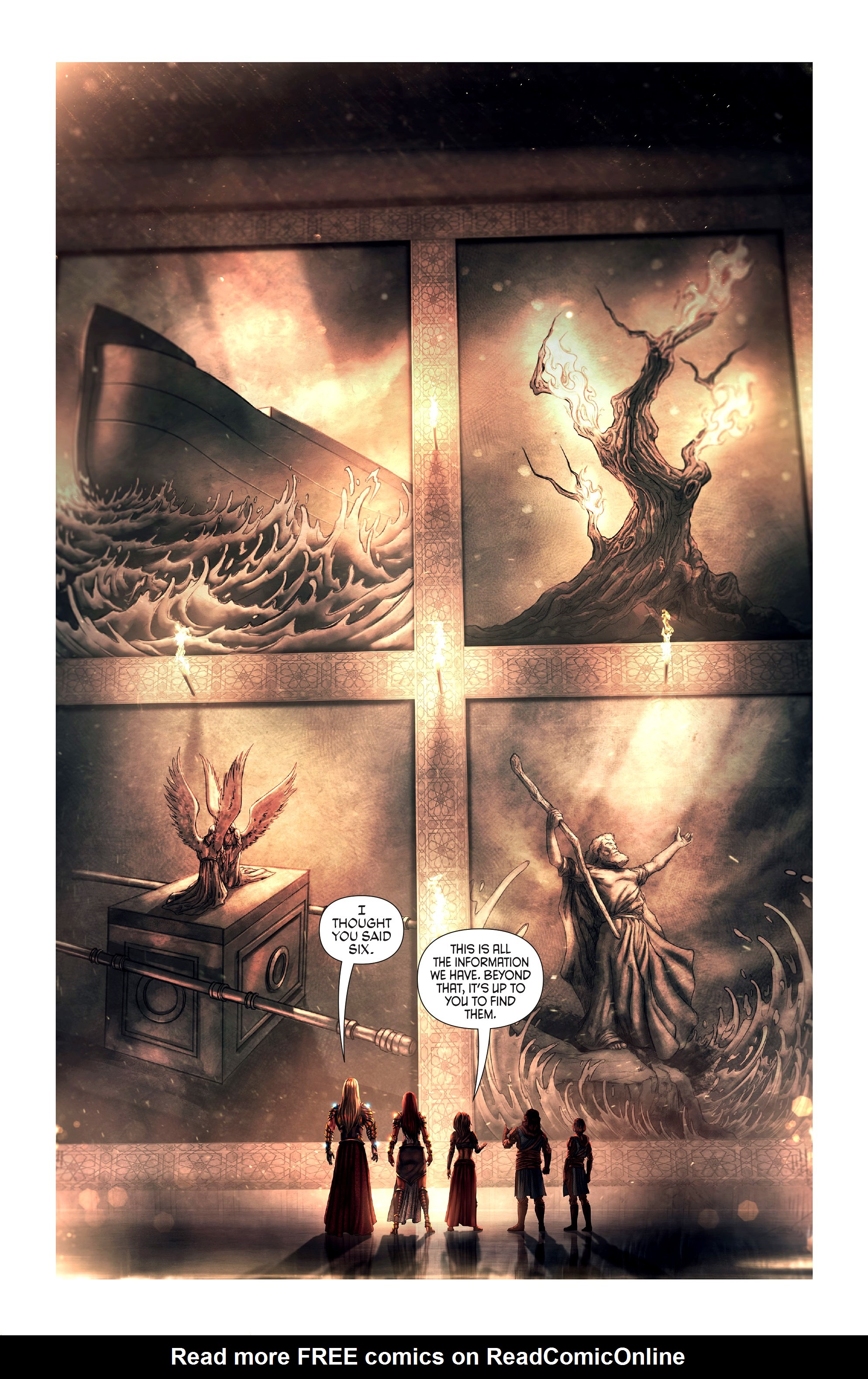 Read online Knights of the Golden Sun comic -  Issue #5 - 21