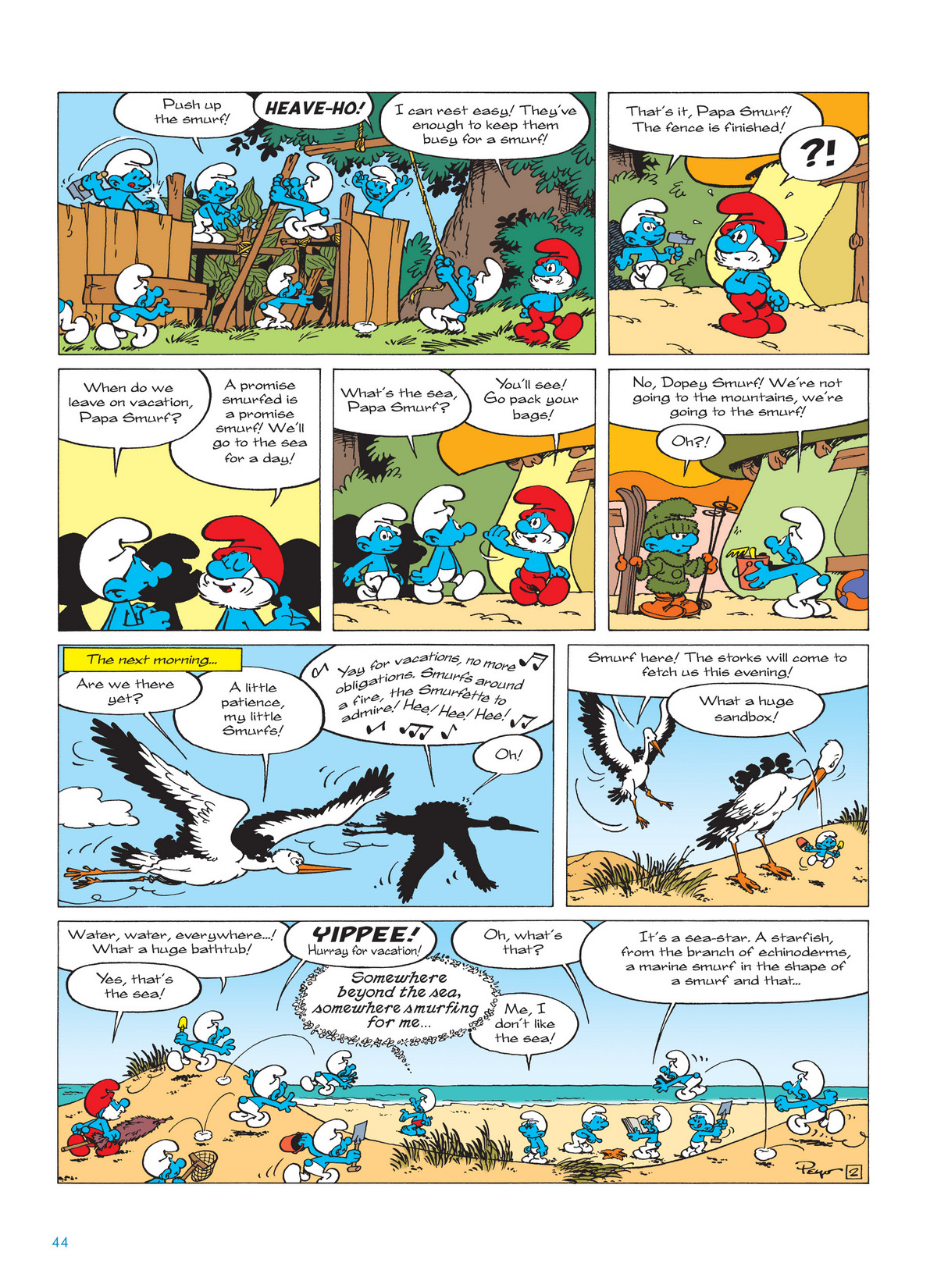 Read online The Smurfs comic -  Issue #12 - 44