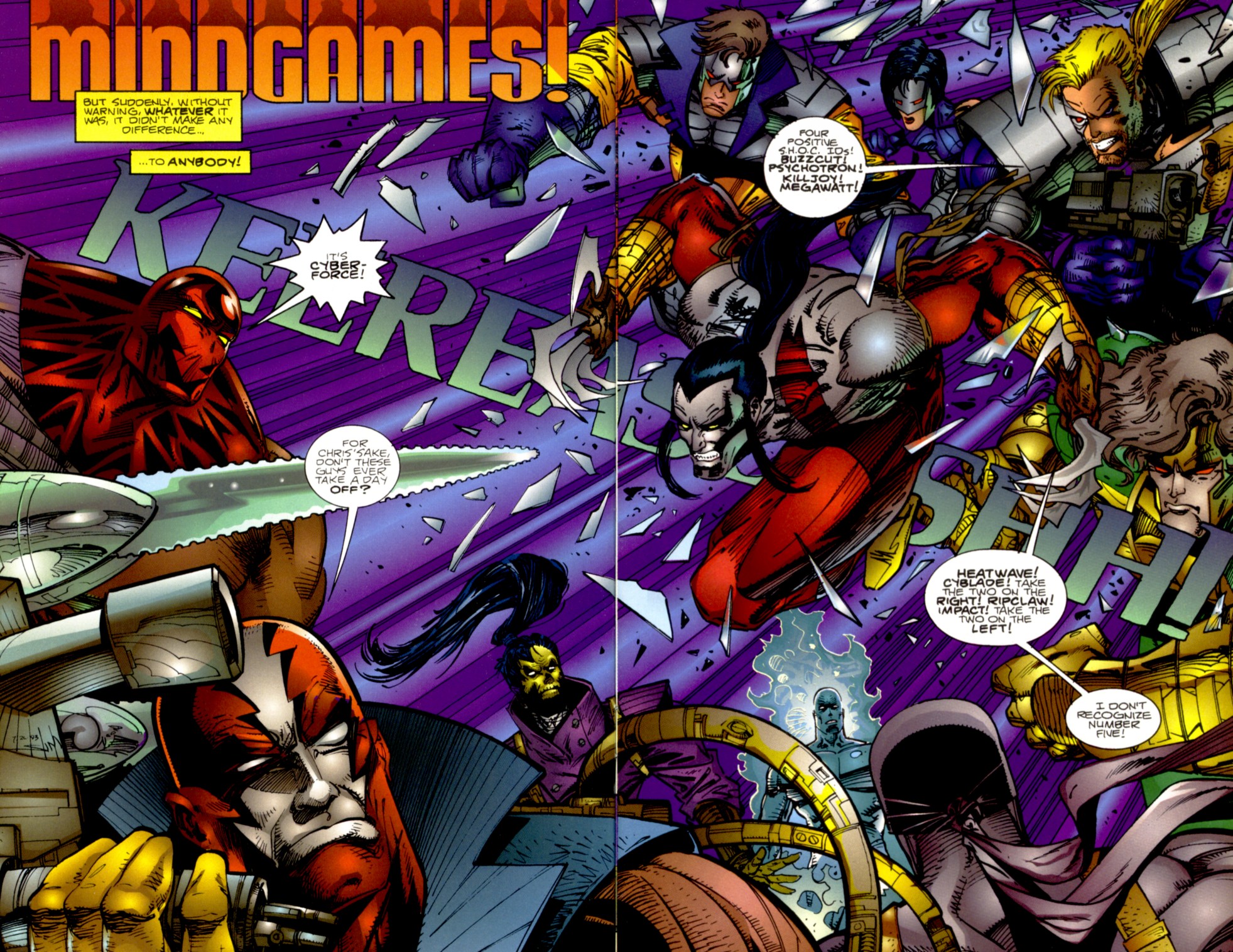 Read online Cyberforce (1992) comic -  Issue #0 - 4