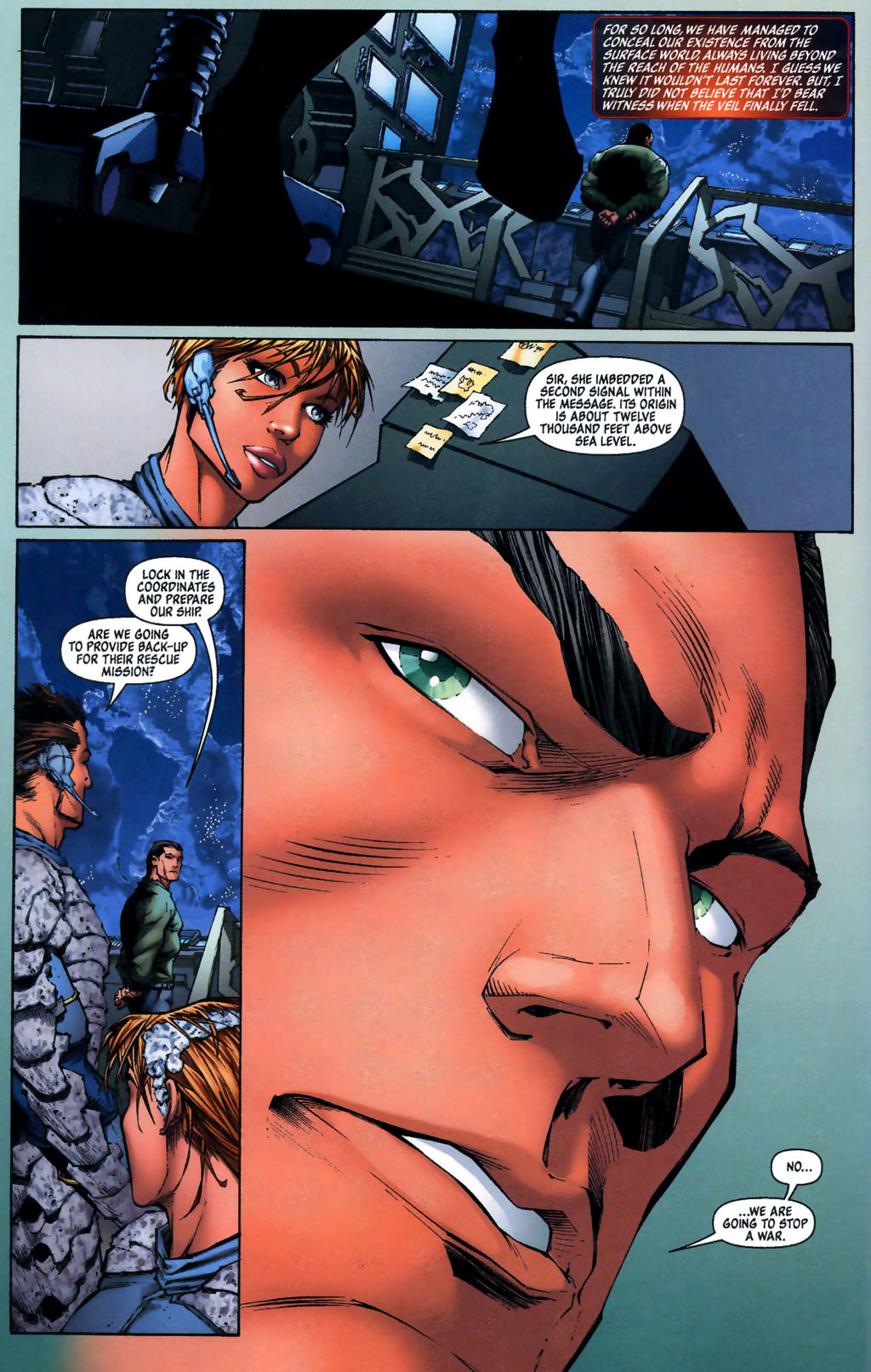 Read online Michael Turner's Fathom Cannon: Dawn of War comic -  Issue # Full - 9