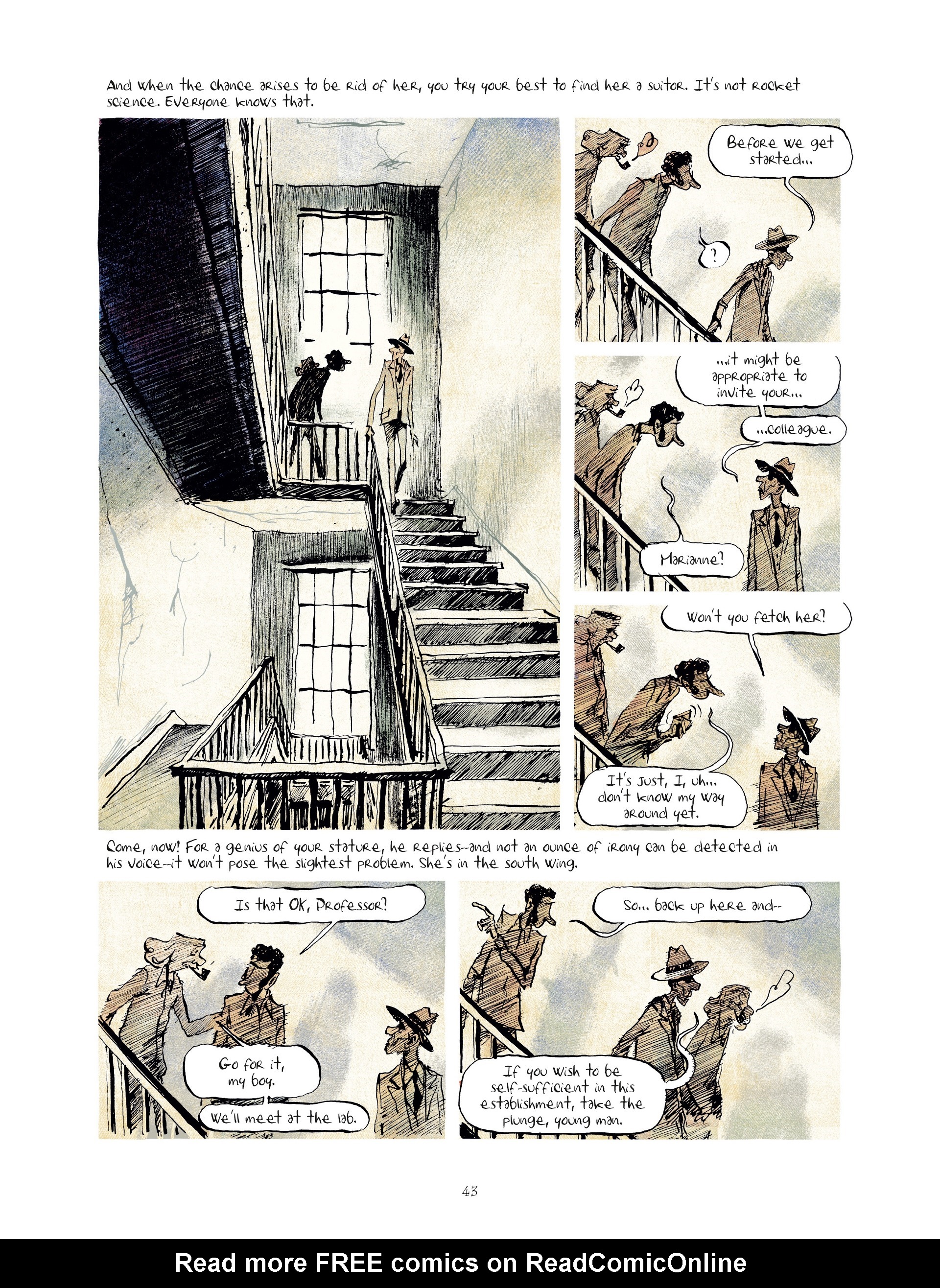 Read online Brain Drain comic -  Issue #2 - 43