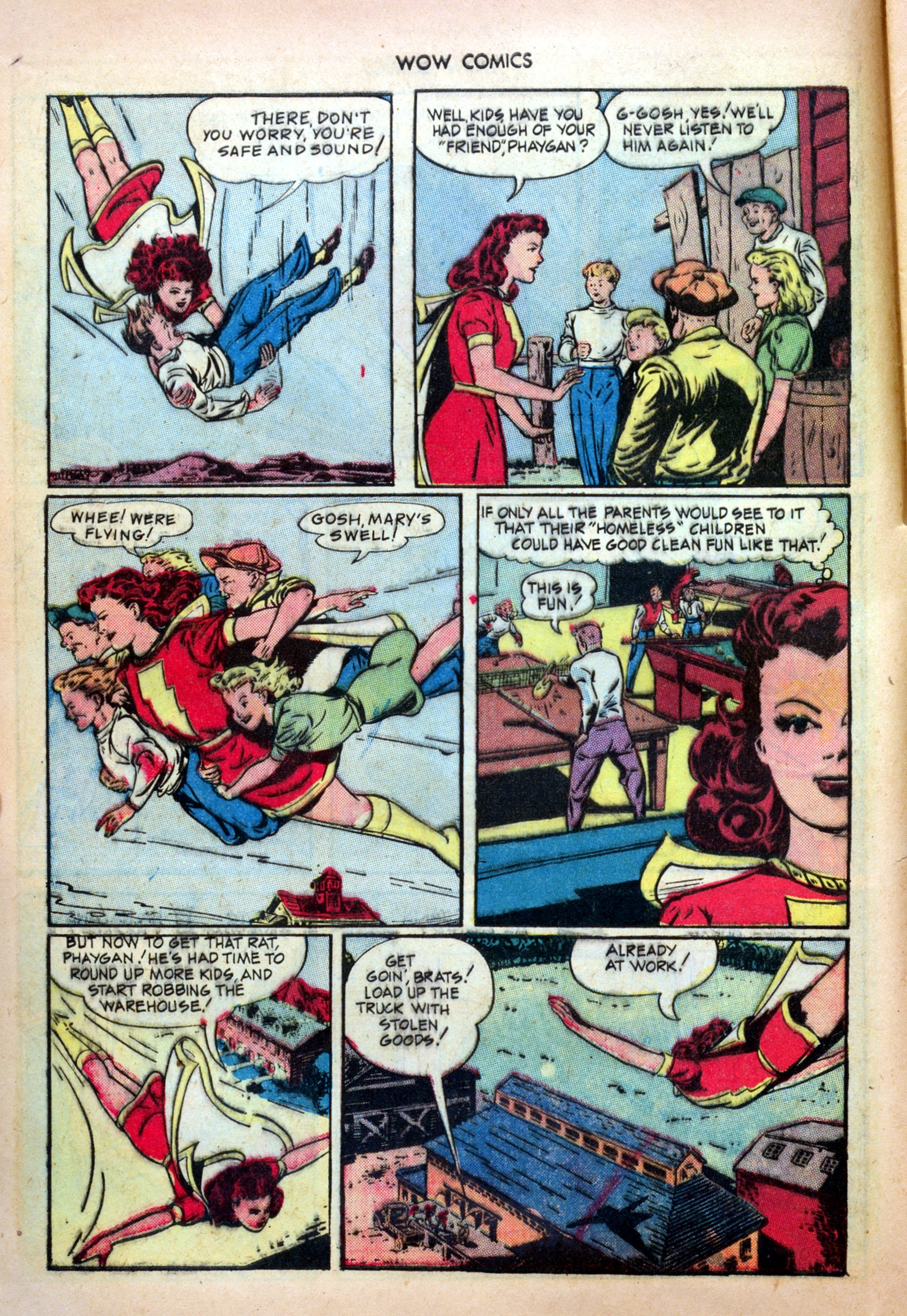 Read online Wow Comics comic -  Issue #29 - 12