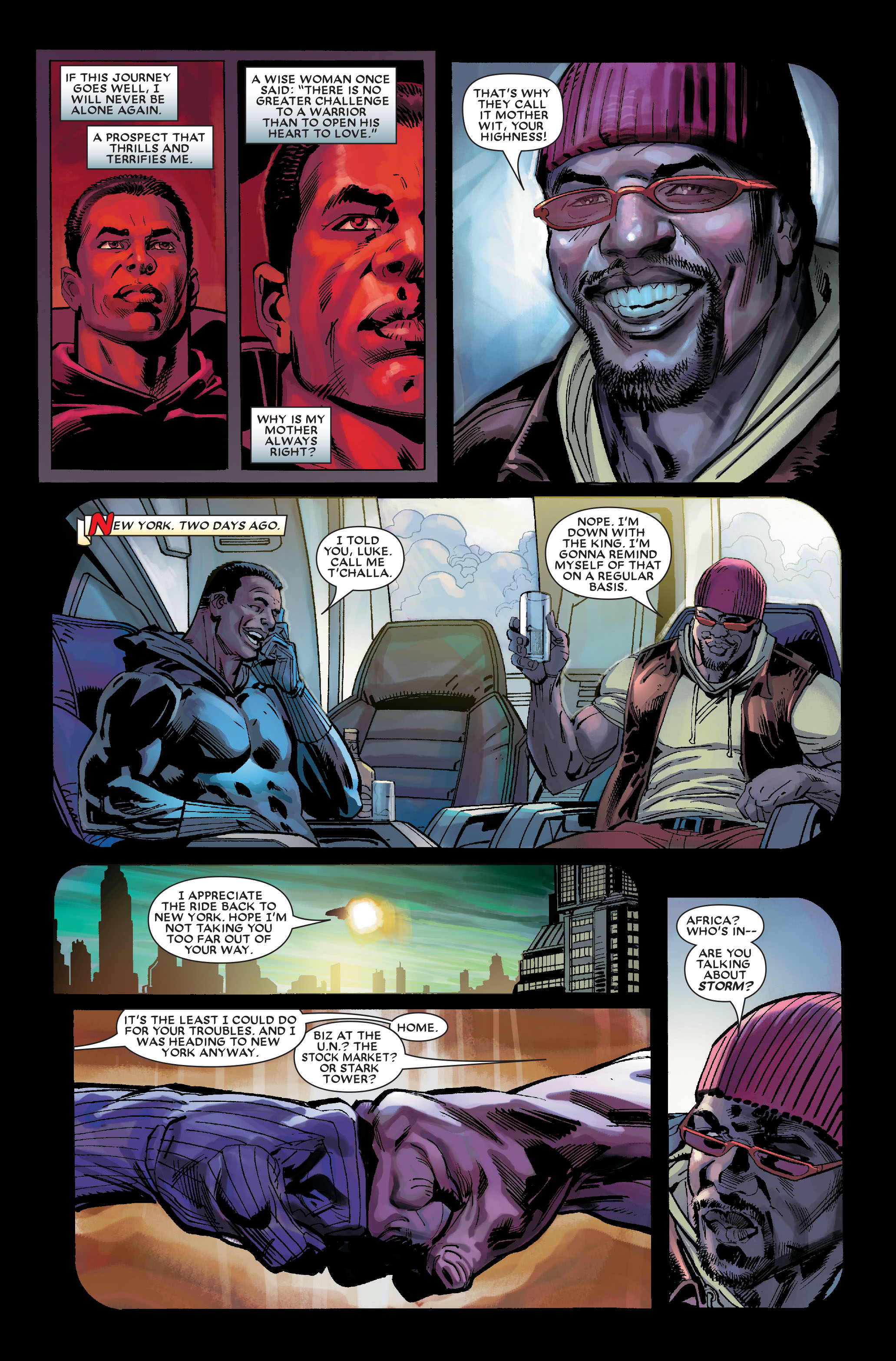 Read online Black Panther: The Bride comic -  Issue # TPB - 8