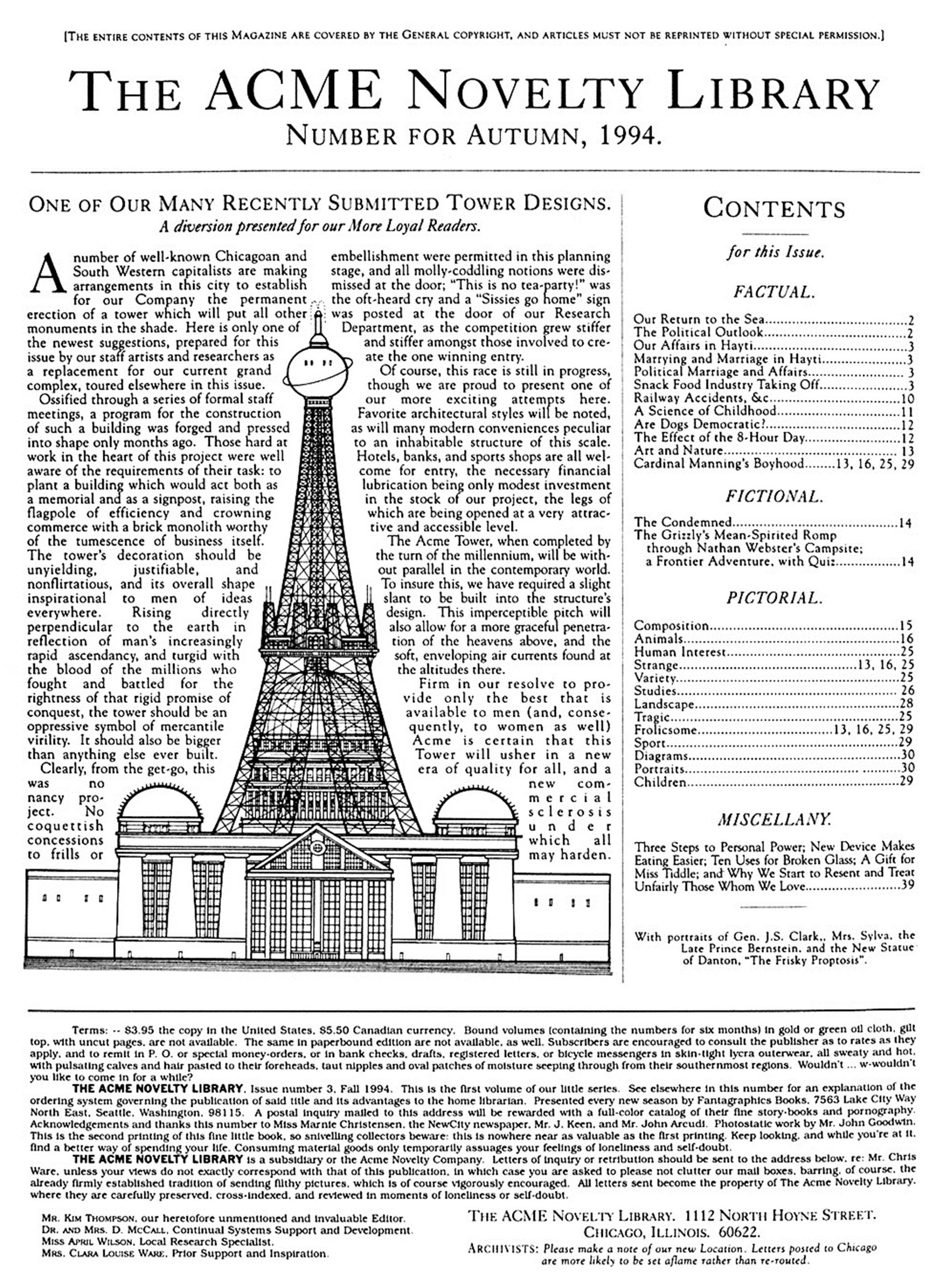 Read online The Acme Novelty Library comic -  Issue #3 - 2