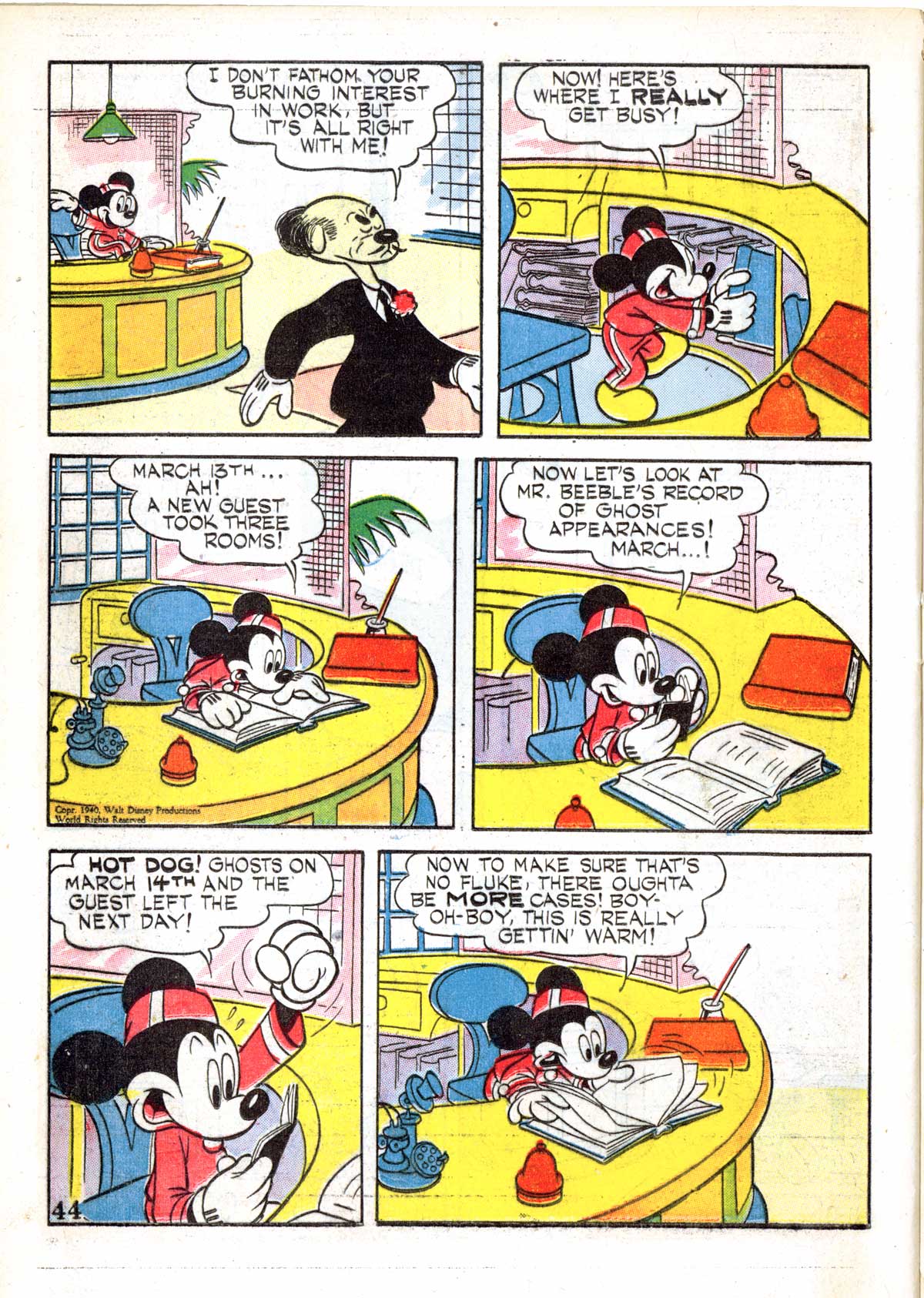 Read online Walt Disney's Comics and Stories comic -  Issue #33 - 46