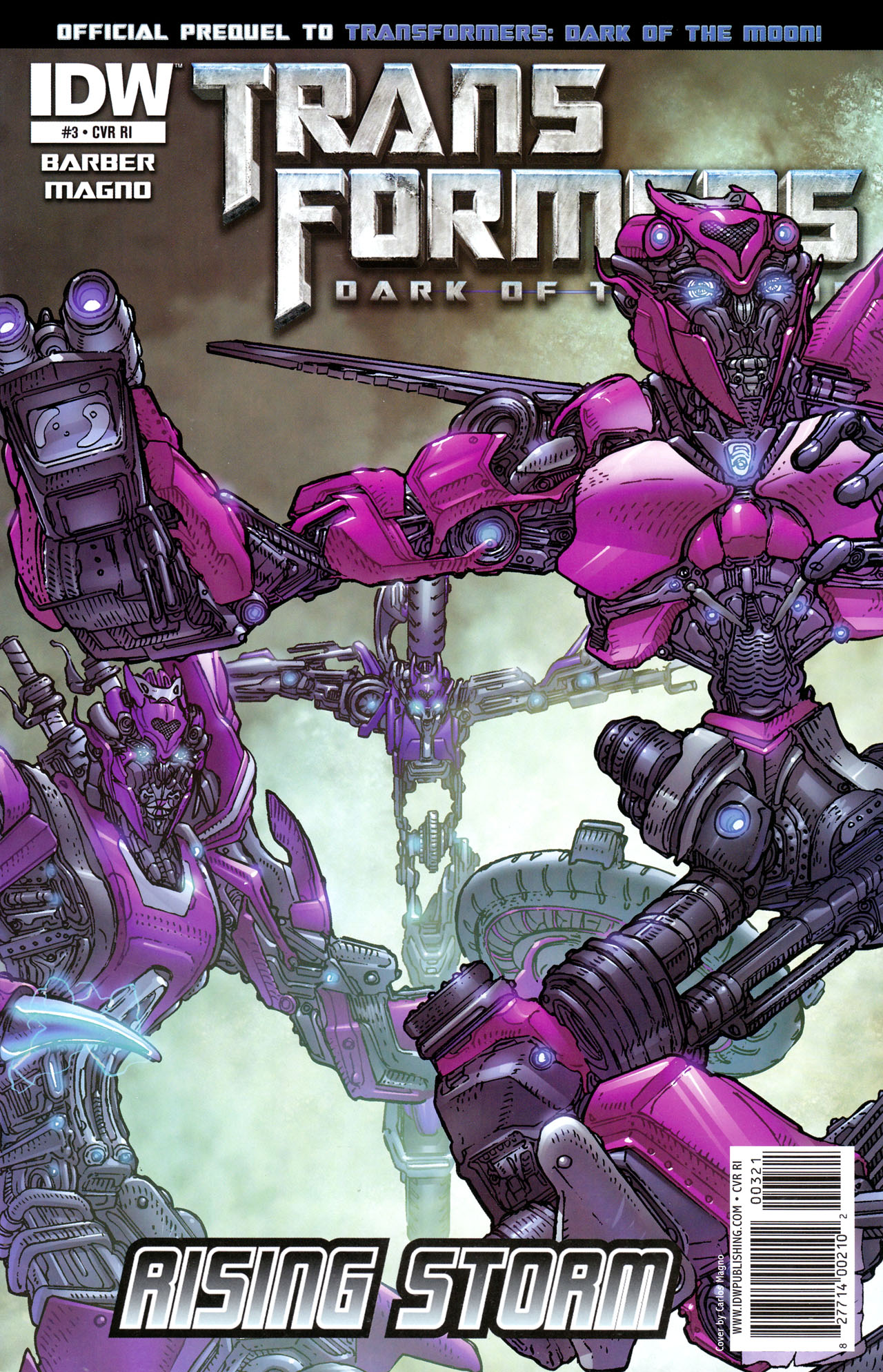 Read online Transformers: Dark of the Moon Rising Storm comic -  Issue #3 - 2