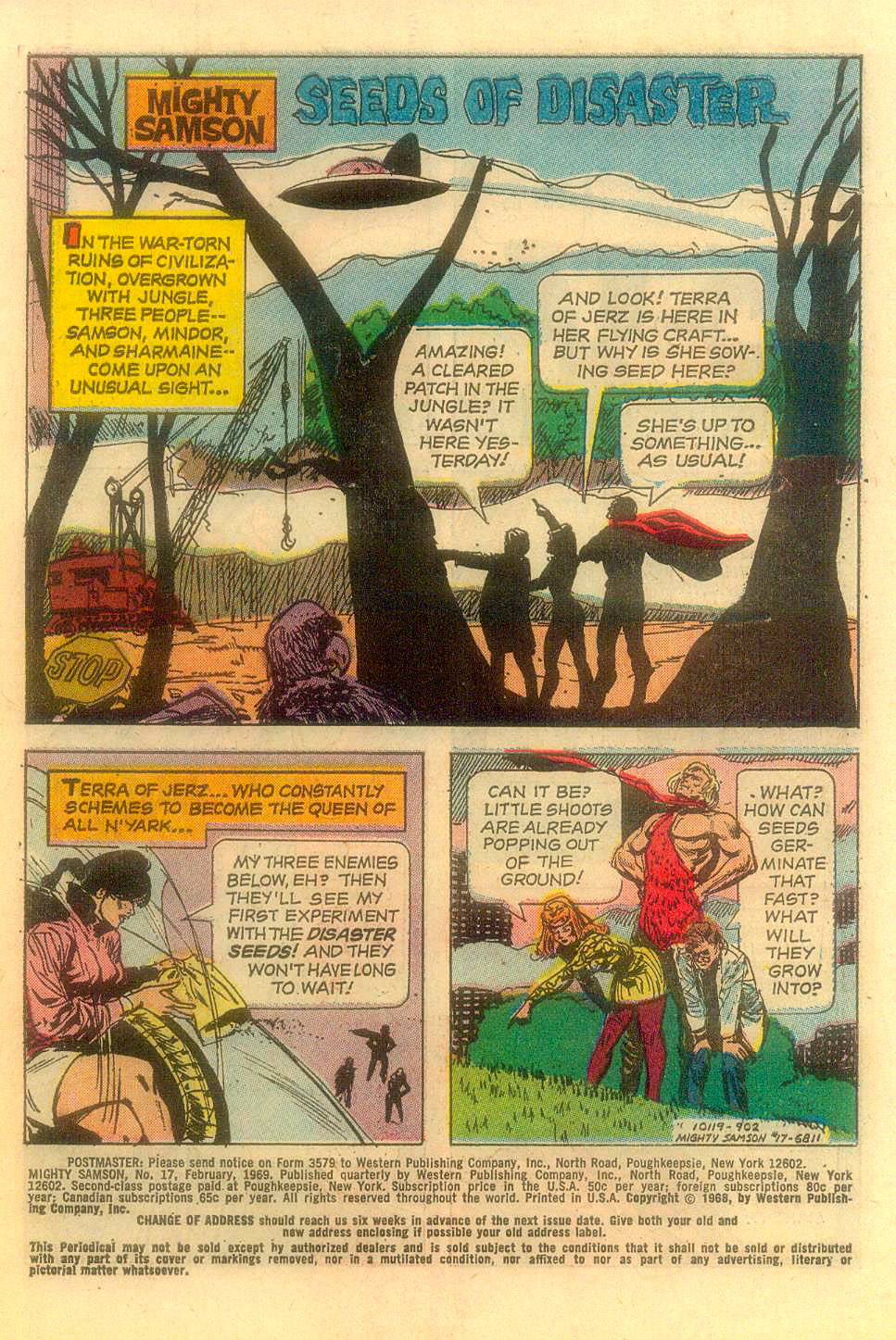 Read online Mighty Samson (1964) comic -  Issue #17 - 4