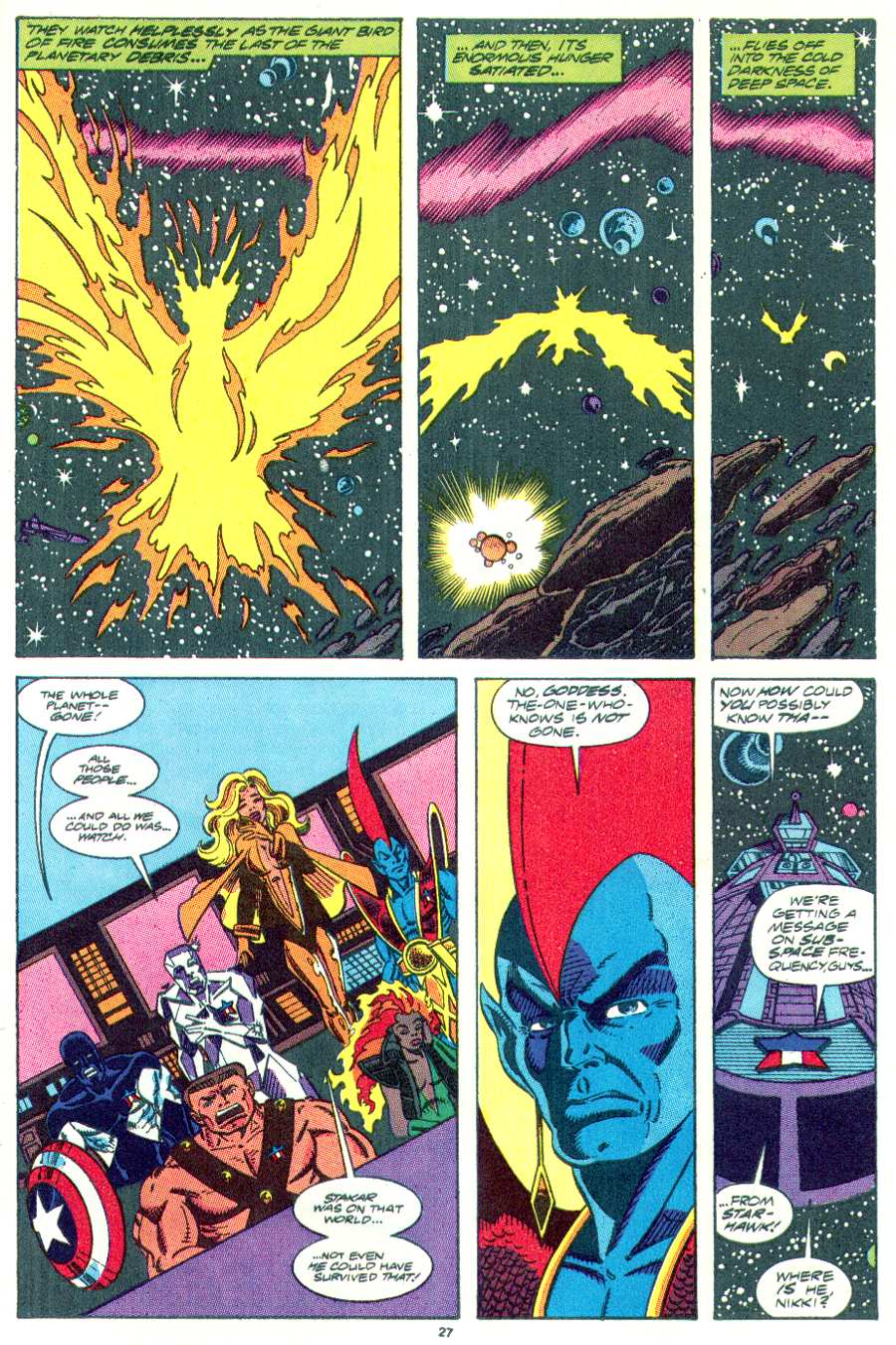 Read online Guardians of the Galaxy (1990) comic -  Issue #11 - 18