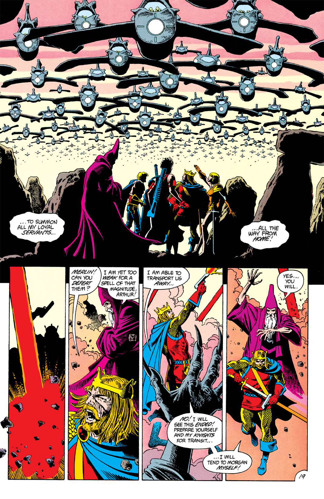 Read online Camelot 3000 comic -  Issue #12 - 20